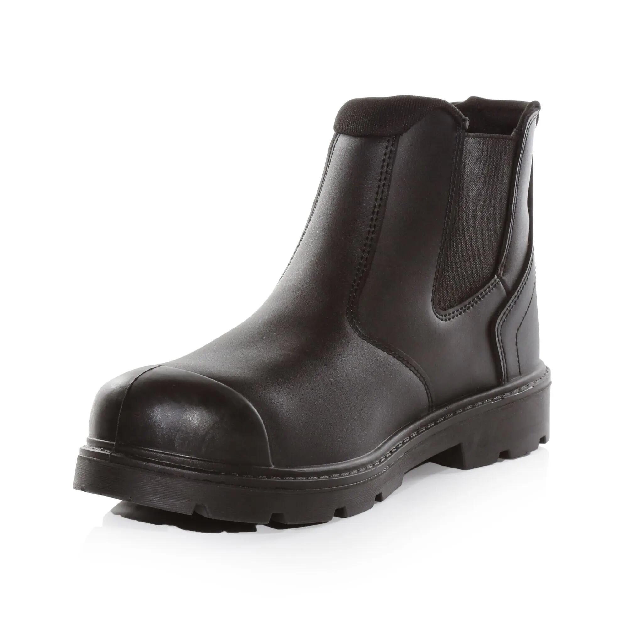 Mens Waterproof Action Leather Dealer Boots (Black) 7/7