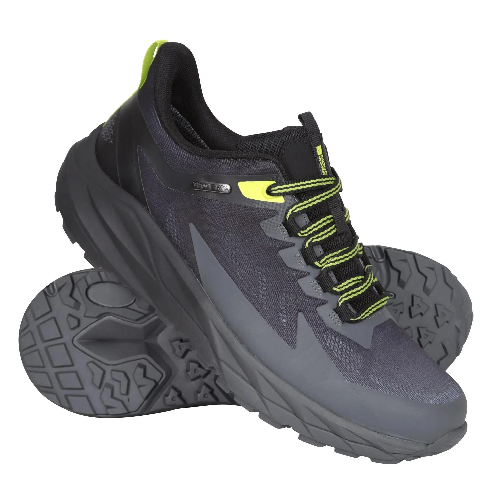 Mens Andes Waterproof Active Trainers (Black) 6/6