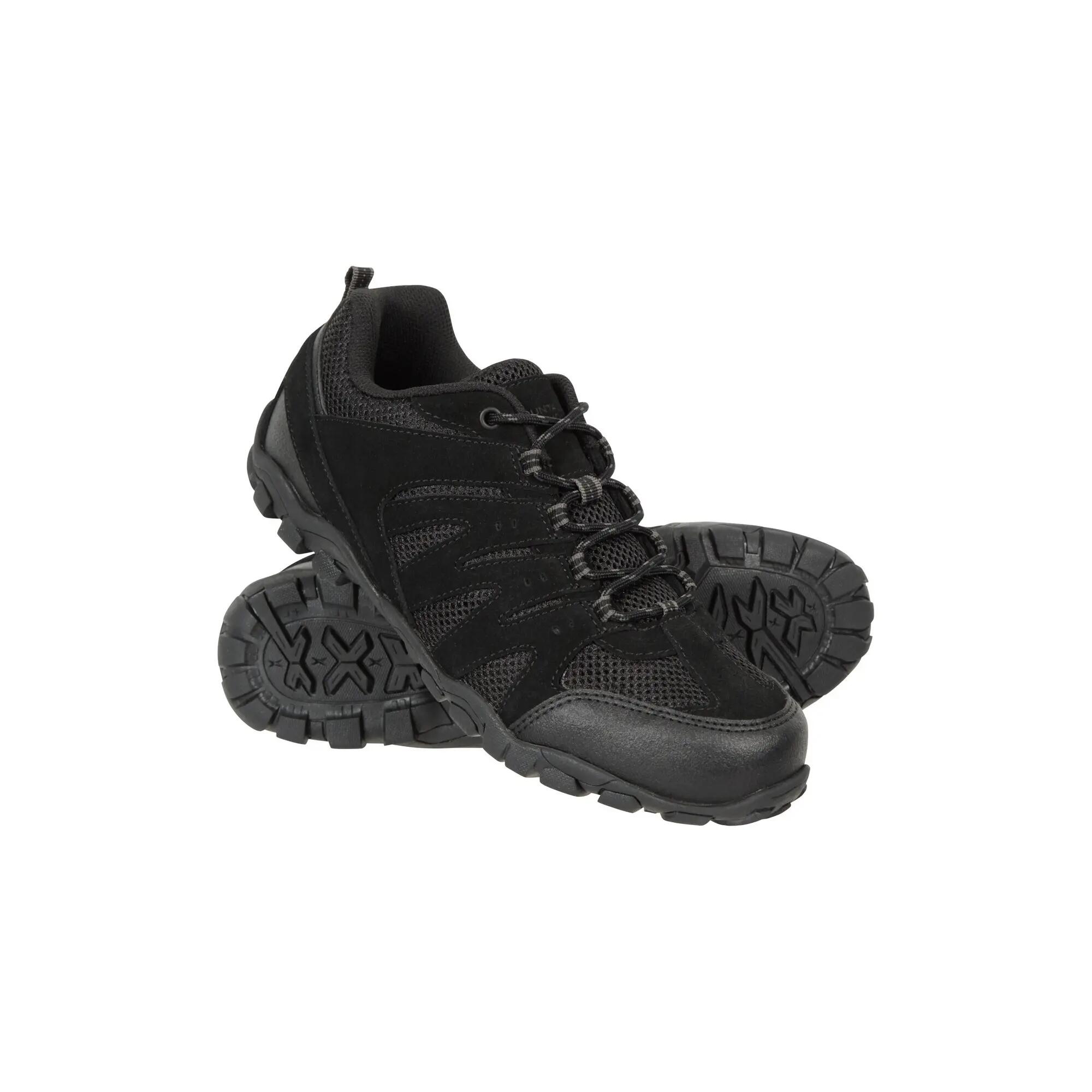 Wanderschuhe "Outdoor II", Wildleder Damen Schwarz 6/6