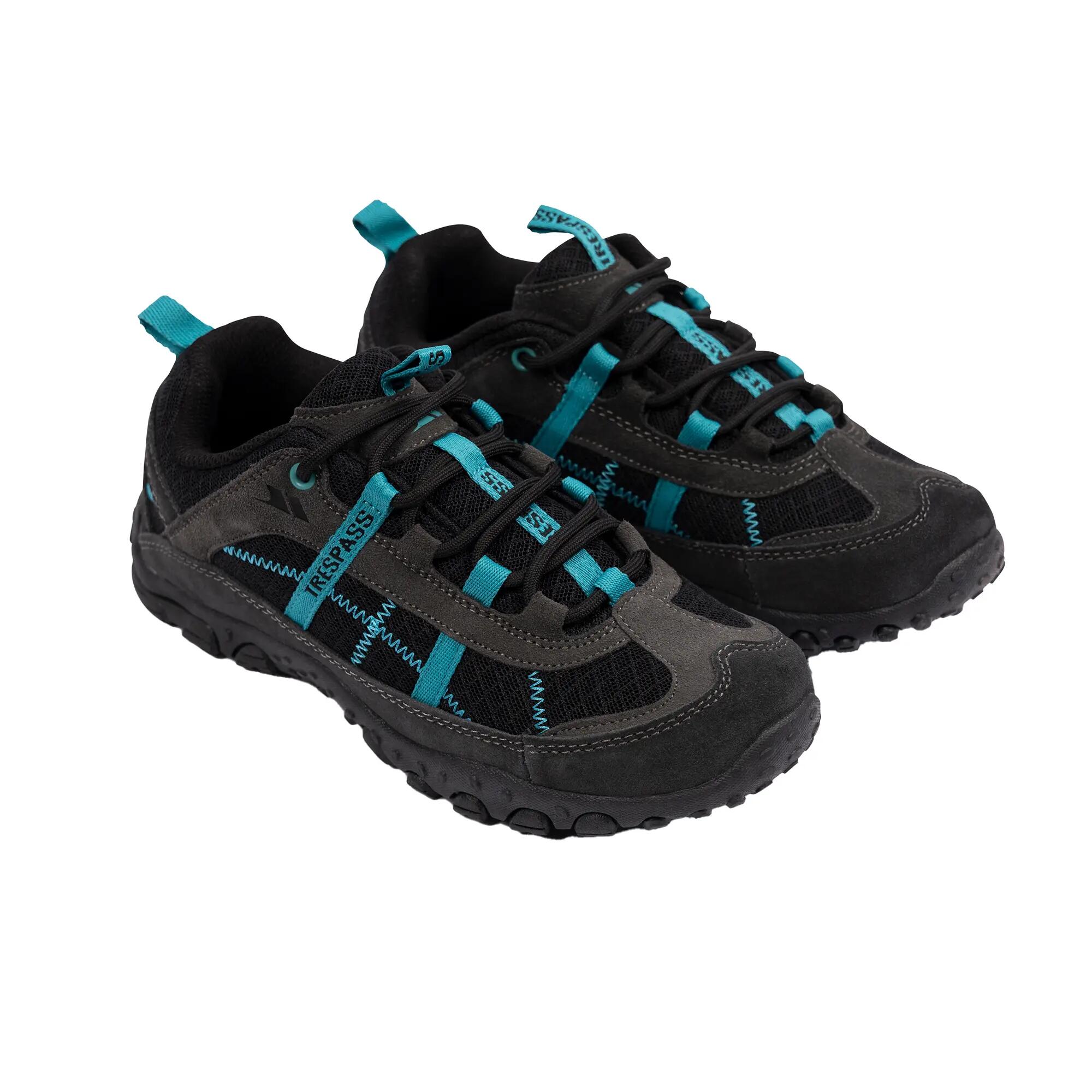 Chaussures De Marche FELL Femme (Charbon / Bleu Sarcelle) 7/7