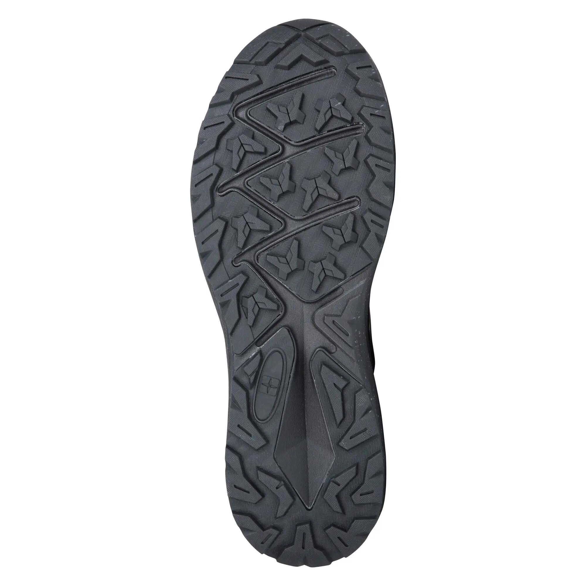 Mens Momentum Waterproof Walking Shoes (Black) 6/6