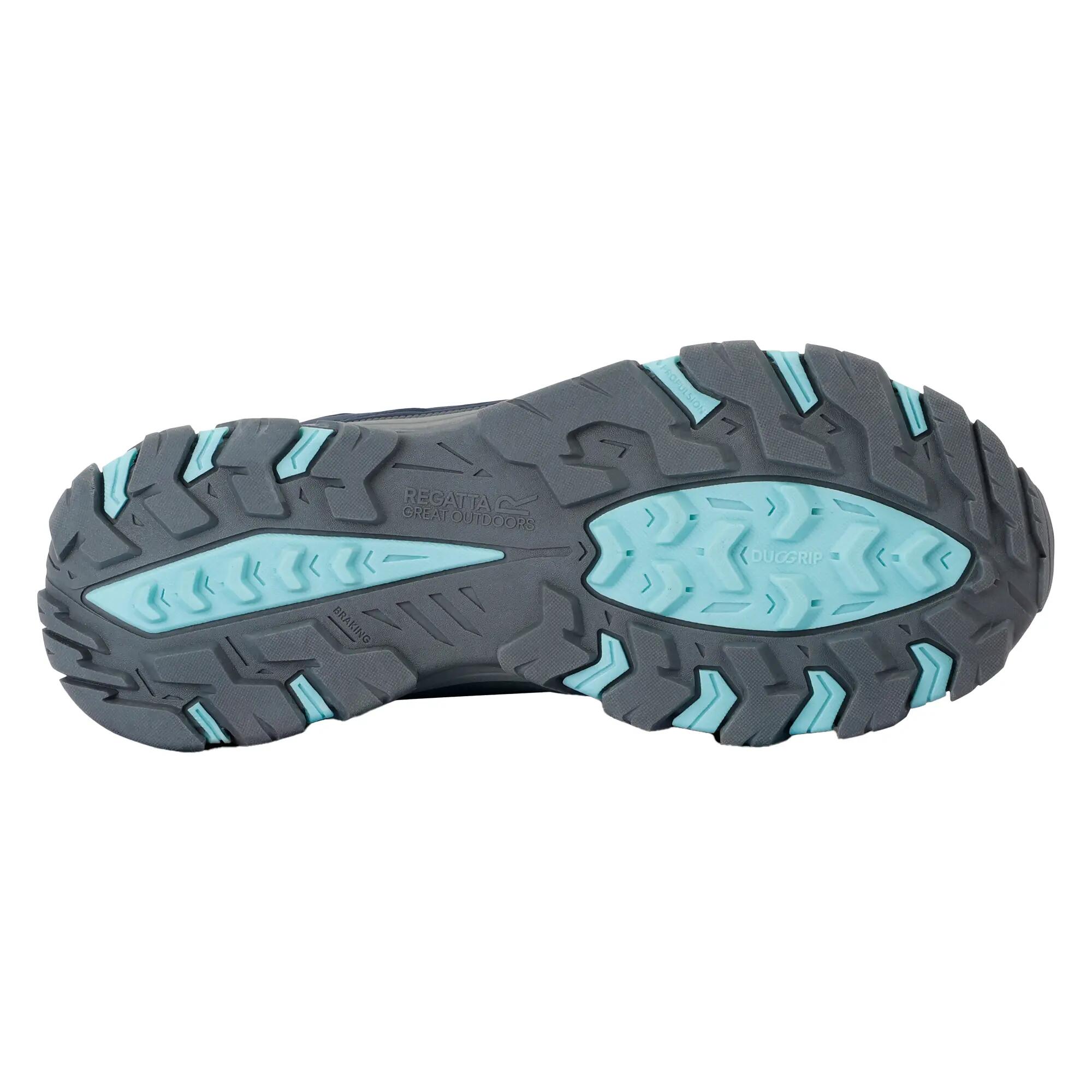 Chaussures Basses De Marche HOLCOMBE Femme (Bleu Marine / Bleu Ciel) 7/7