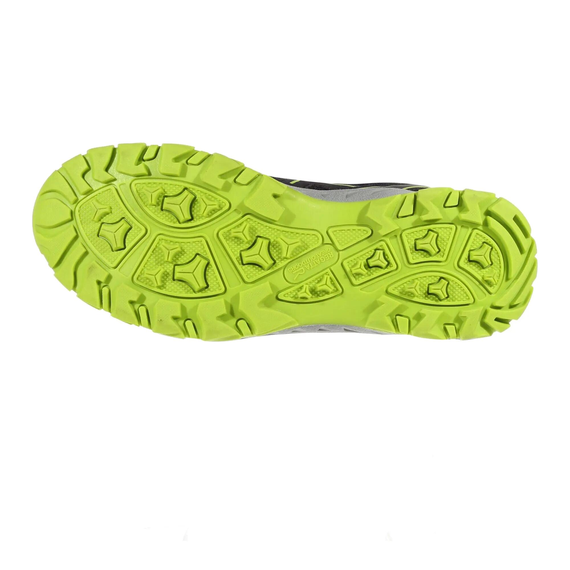 Scarpe Da Passeggio Impermeabile Uomo Regatta Vendeavour Blu Navy Lime Punch 6/6