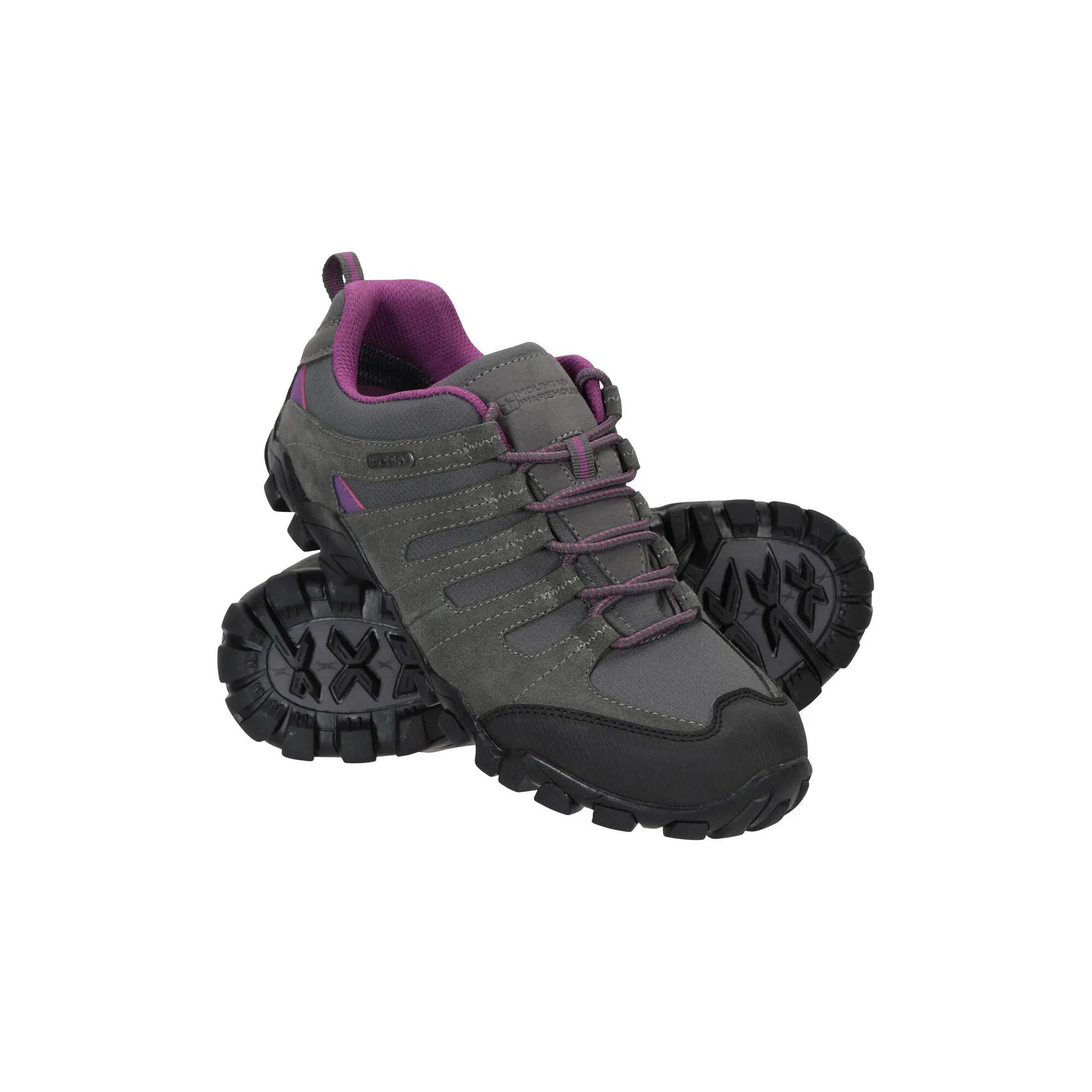 Chaussures De Marche Imperméables En Daim BELFOUR Femme (Gris) 6/6