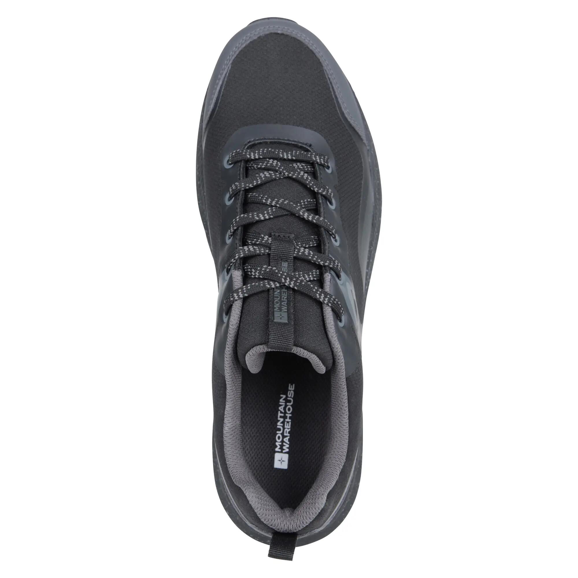 Mens Momentum Waterproof Walking Shoes (Black) 5/6
