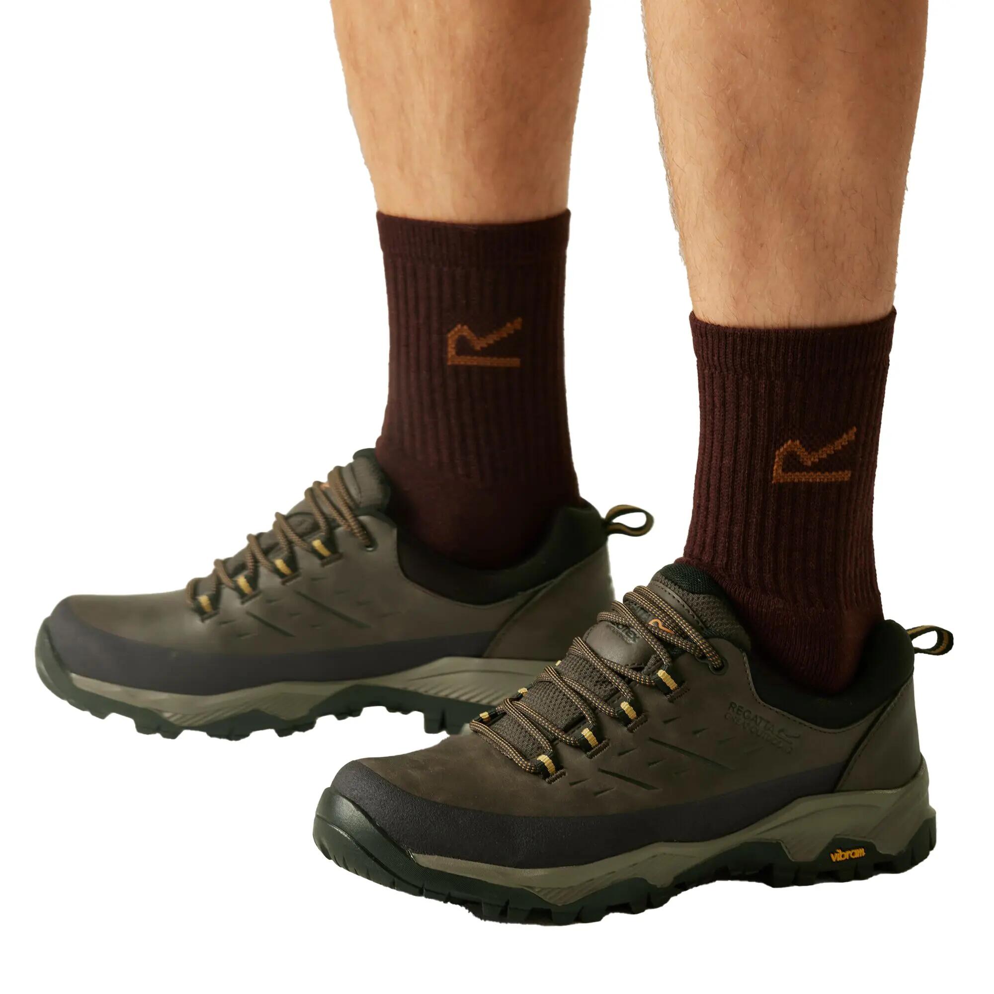 Mens Blake Low Walking Shoes (Peat/Wood) 7/7
