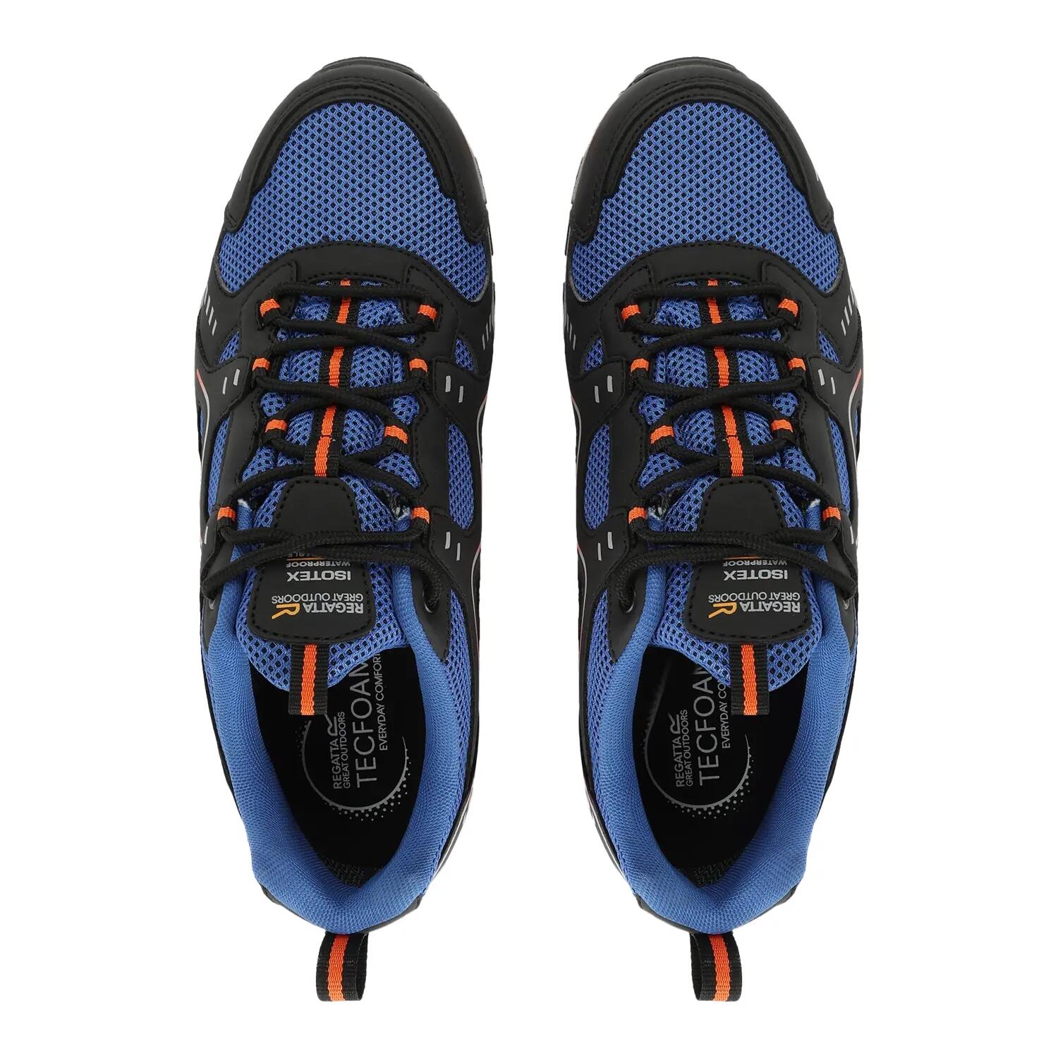 Chaussures De Marche Imperméables VENDEAVOUR Homme (Bleu / Noir / Orange) 6/7