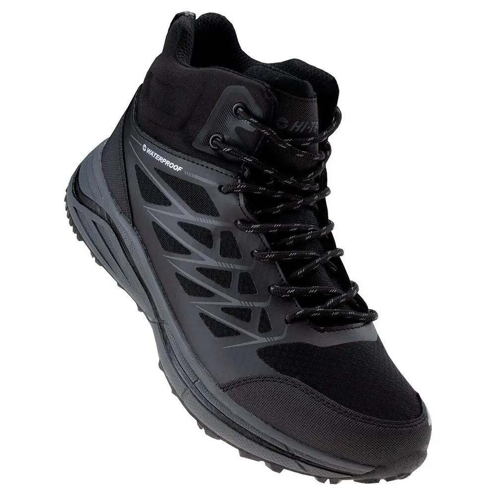 Scarpe Da Passeggio Impermeabile Uomo Hi-Tec Hewila Nero 6/6