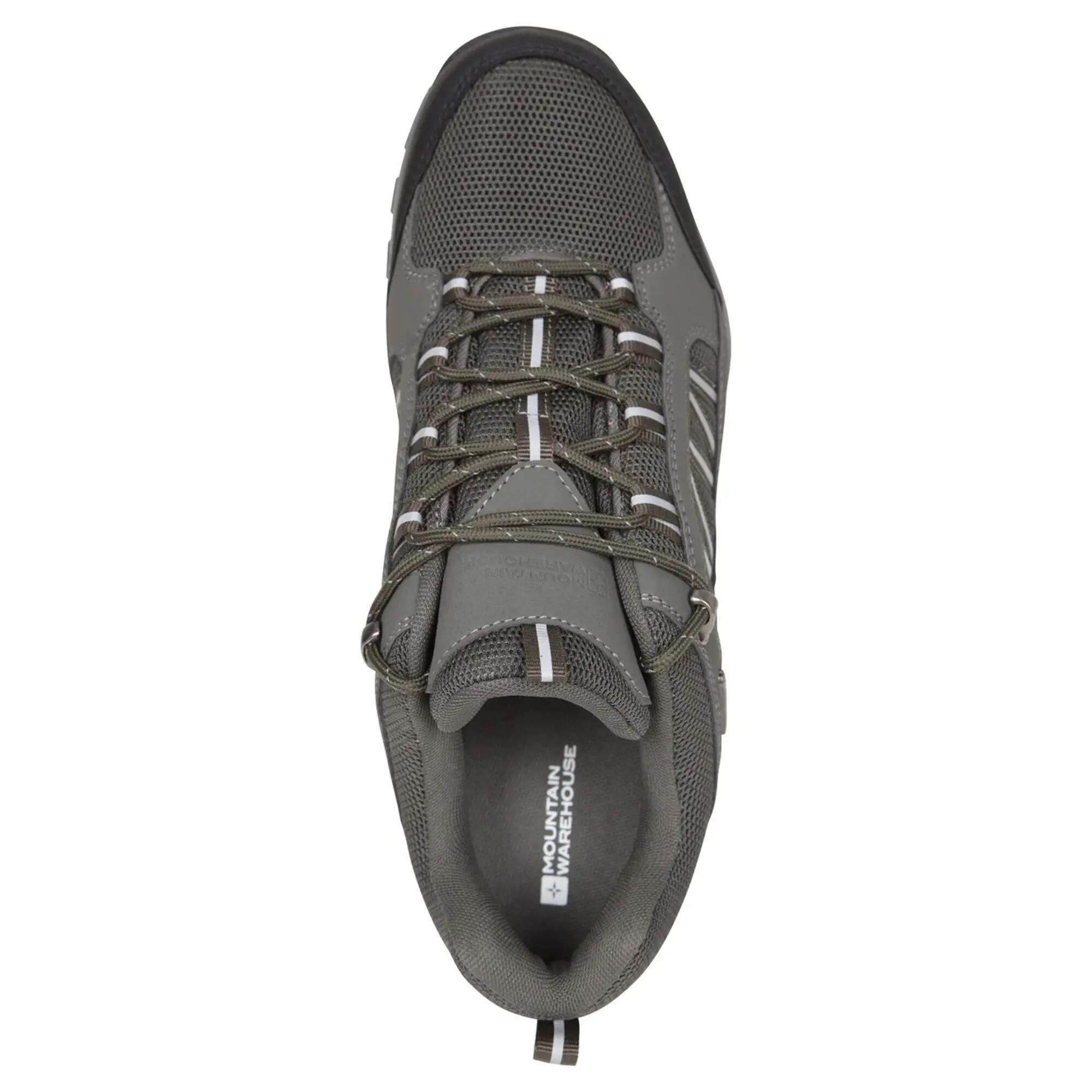 Chaussures De Marche Imperméables Motif/style Contrasté PATH Homme (Vert Kaki) 6/6