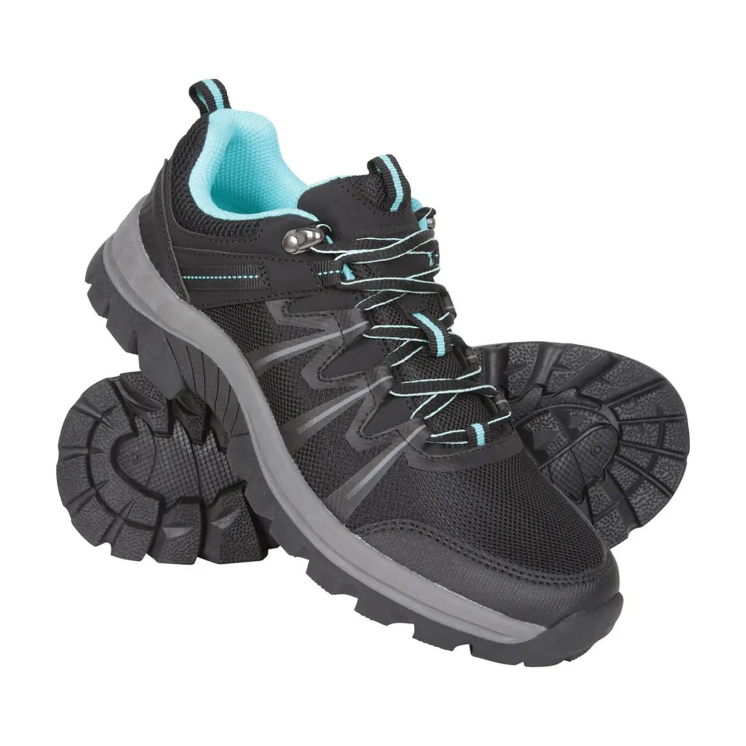 Womens/Ladies Lomond Outdoor Walking Shoes (Black) 5/5