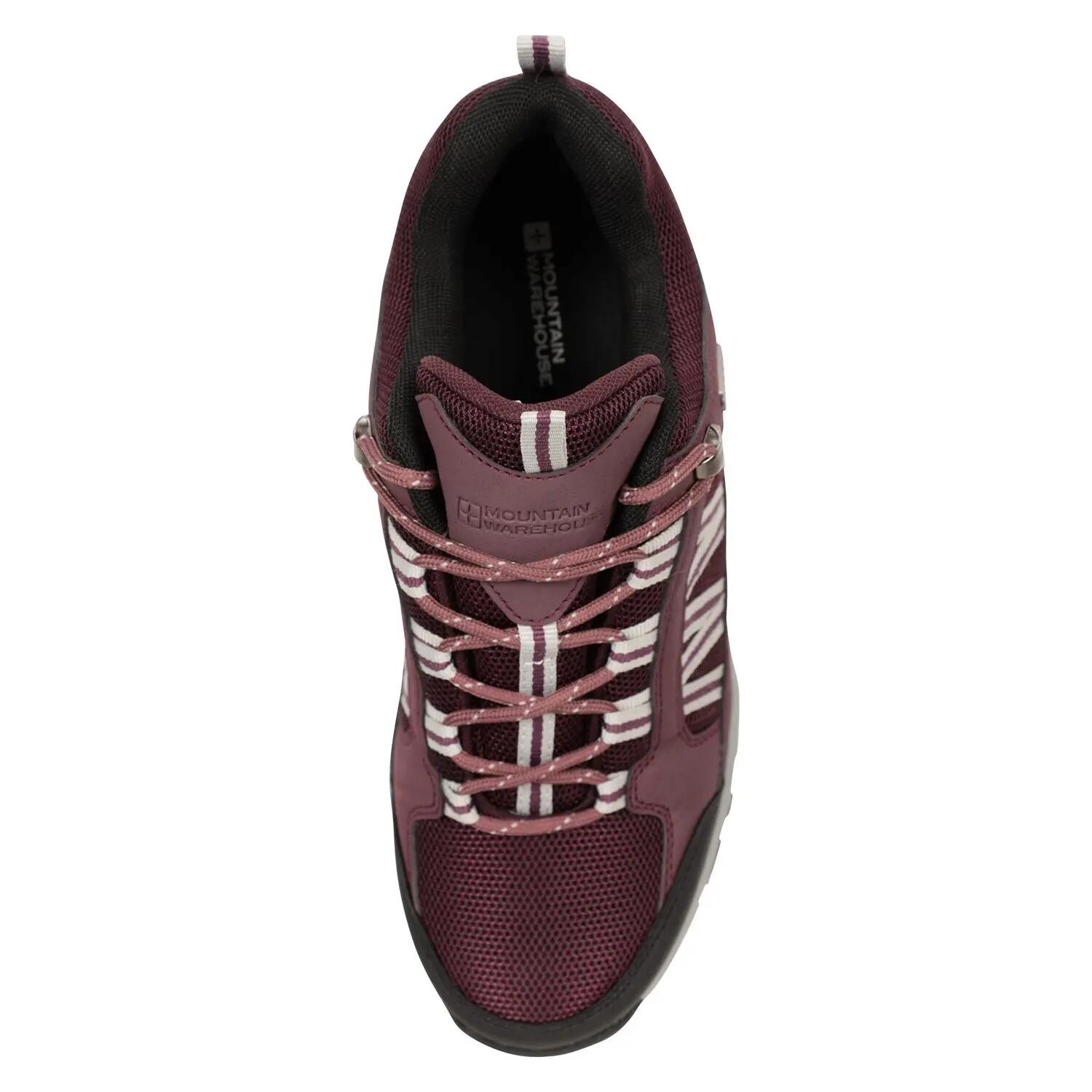 Womens/Ladies Path Waterproof Outdoor Walking Shoes (Purple) 5/6