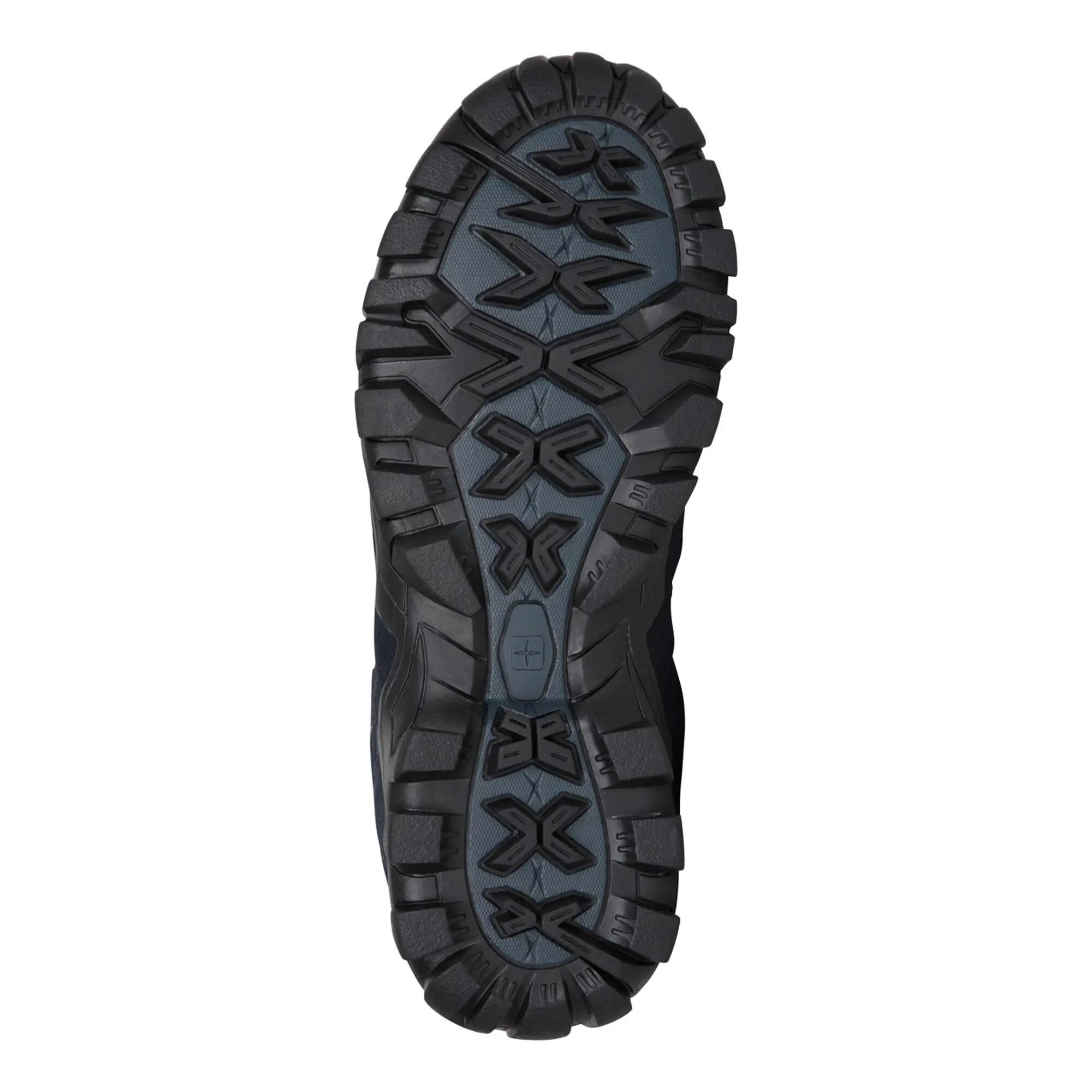 Scarpe Da Passeggio Pelle Scamosciata Donna Mountain Warehouse Belfour Blu Scuro 6/6