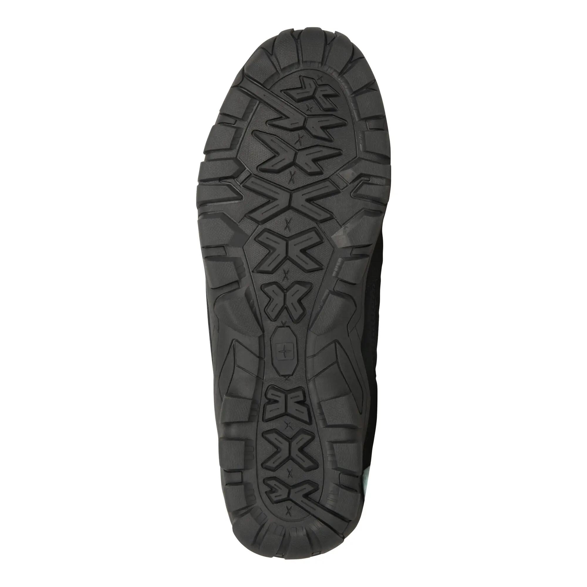 Mens Outdoor III Suede Walking Shoes (Black) 6/6