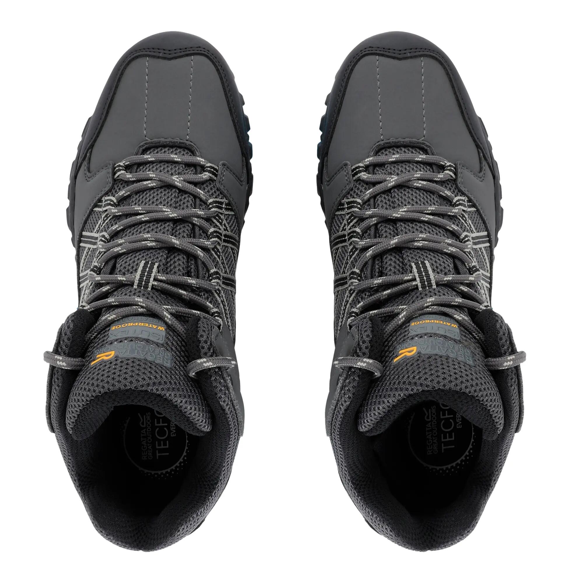 Herenkant Midden Waterdichte Wandelschoenen (As/Droge Salie) 6/7