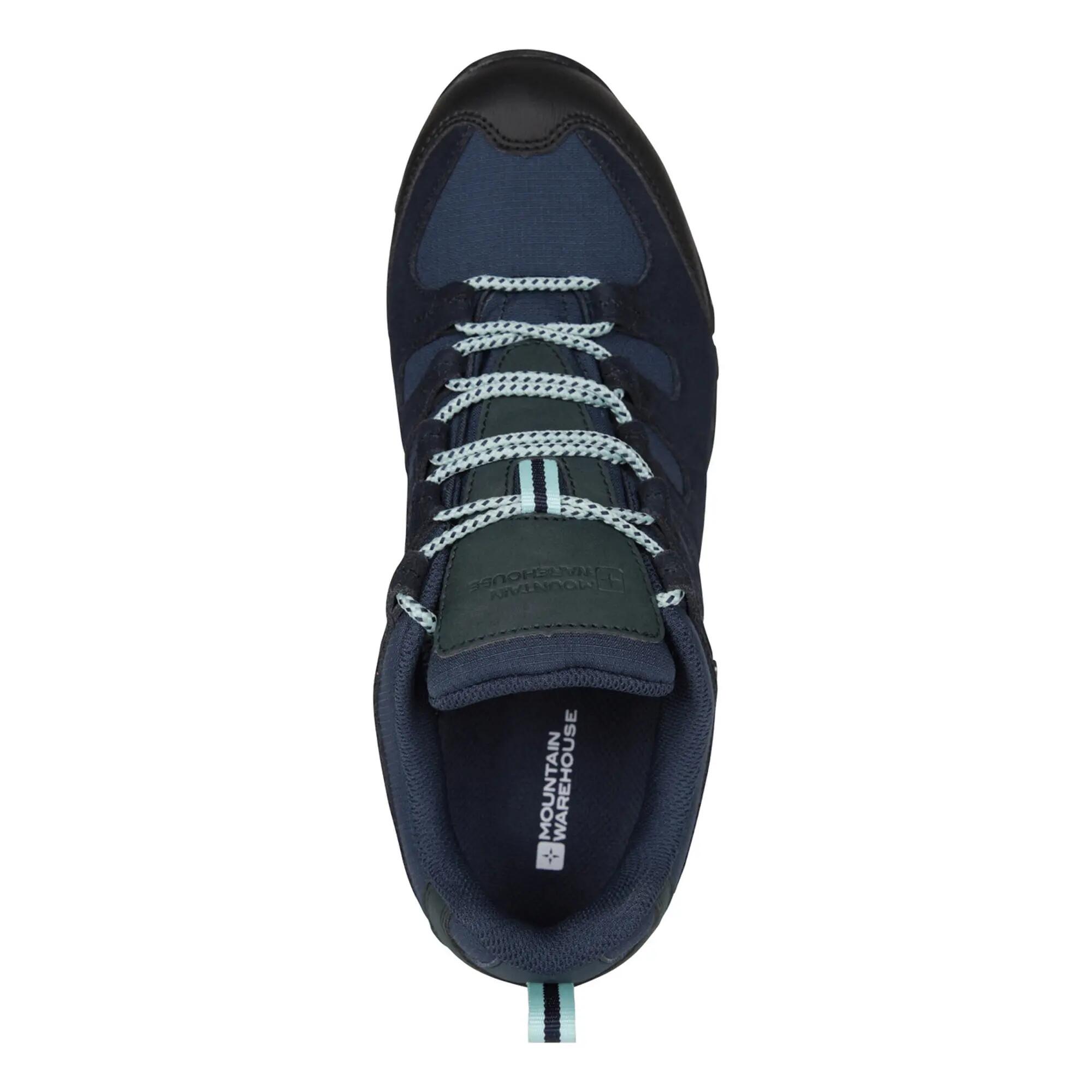 Scarpe Da Passeggio Pelle Scamosciata Donna Mountain Warehouse Belfour Blu Scuro 5/6