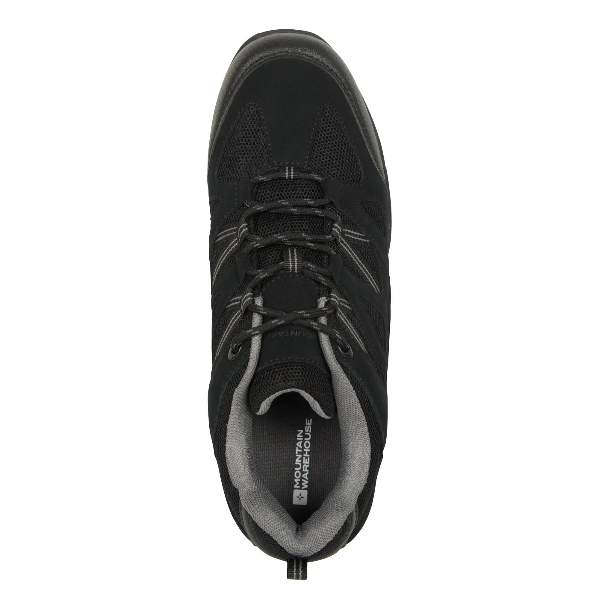 Mens Outdoor III Suede Walking Shoes (Black) 5/6
