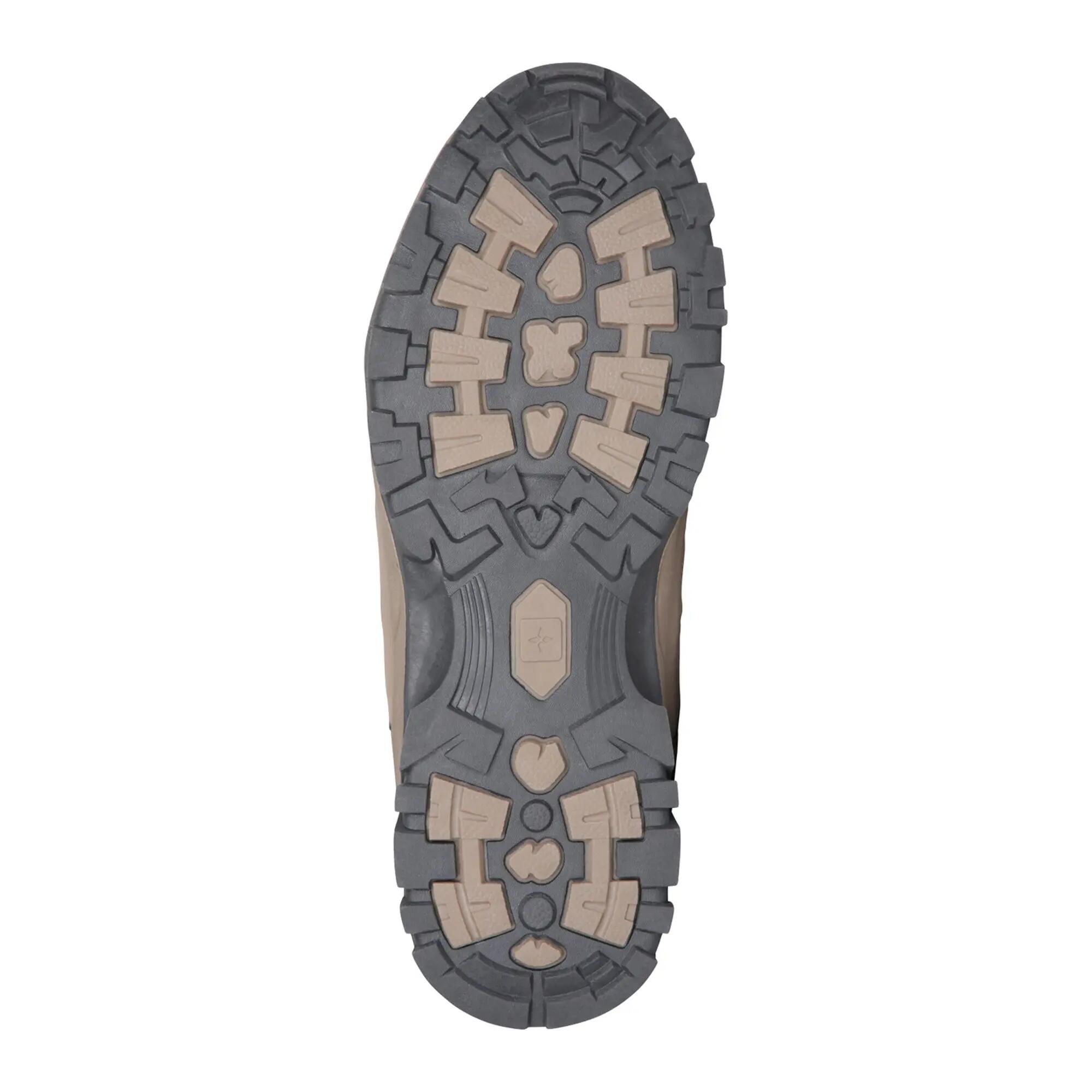 Mens Path Waterproof Walking Shoes (Dark Beige) 6/6