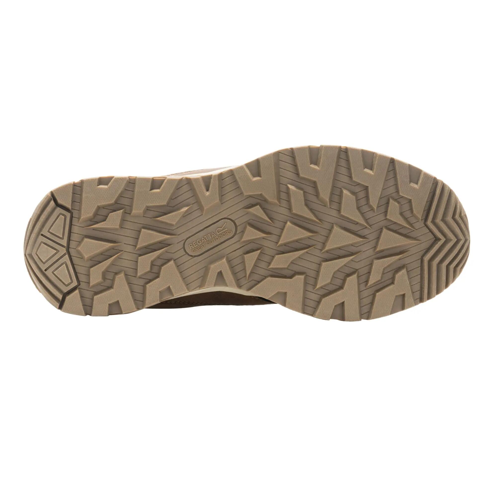 Chaussures De Marche Imperméables À Lacets AMBLE Femme (Marron Gris / Beige) 7/7