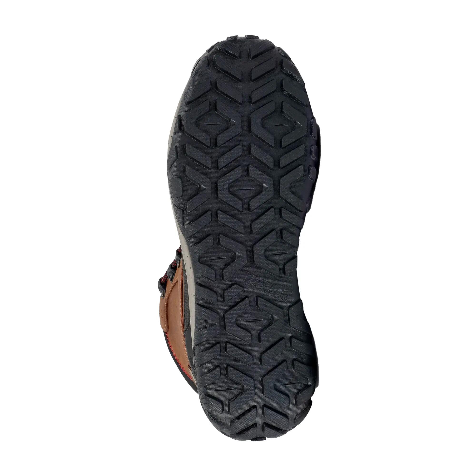 Zapatillas de Senderismo Renford para Hombre Marrón, Rojo Río 7/7