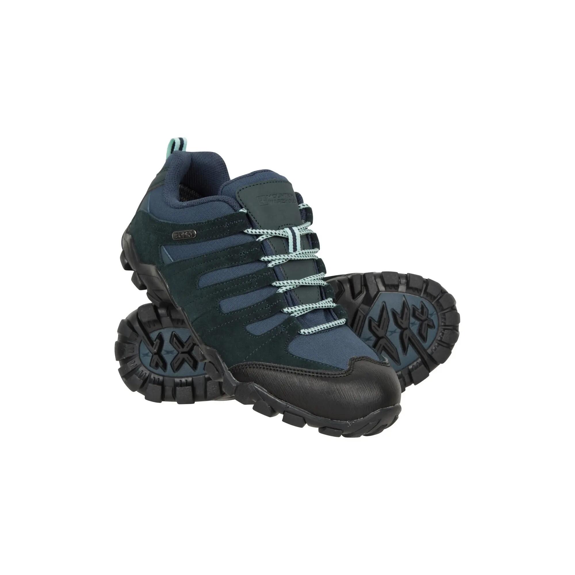 Scarpe Da Passeggio Pelle Scamosciata Donna Mountain Warehouse Belfour Blu Navy 6/6