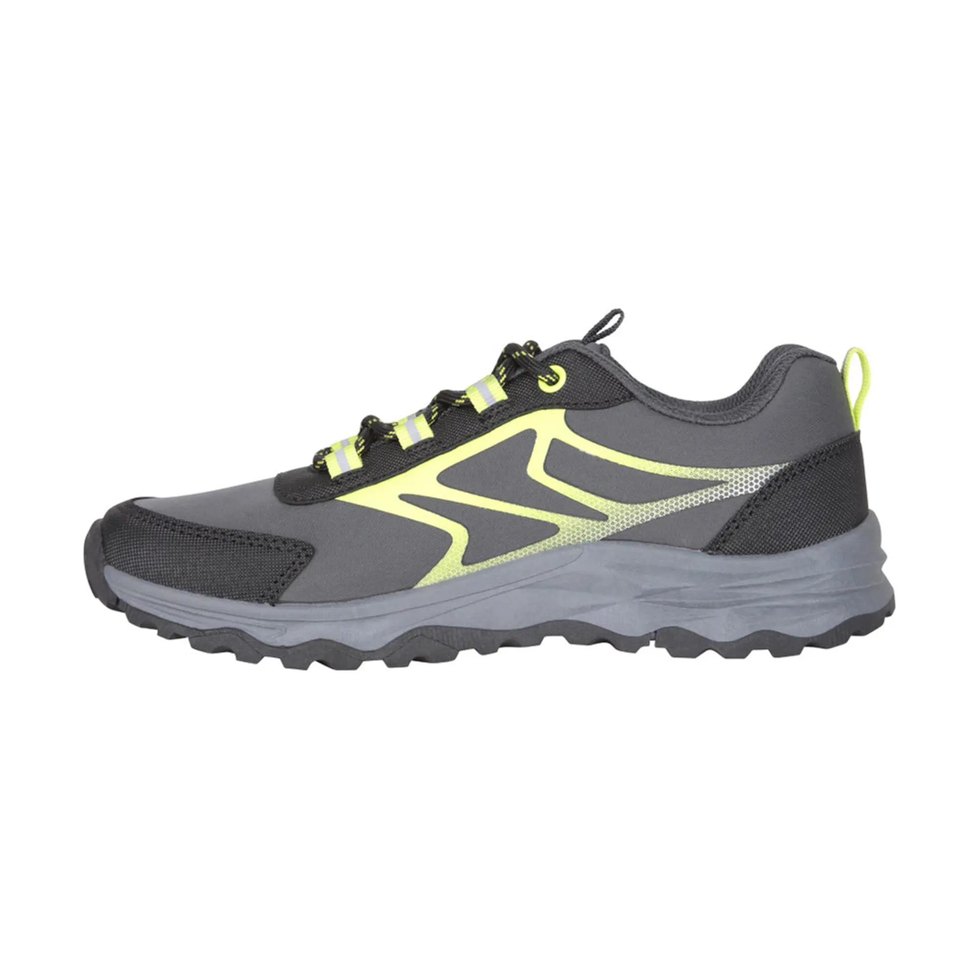 Childrens/Kids Softshell Walking Shoes (Green) 3/6