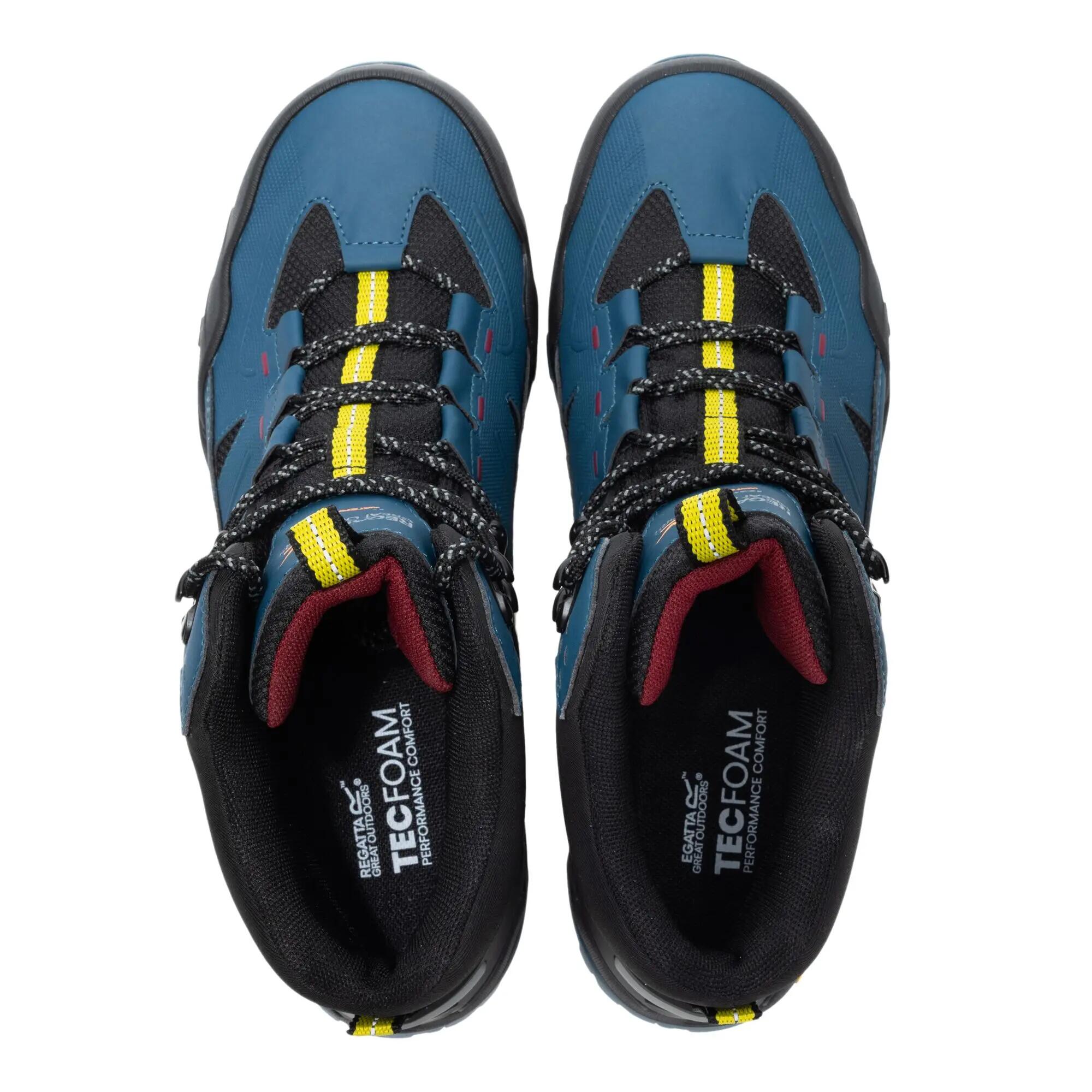 Heren Regen Loopschoenen (Marokkaans Blauw/Limoen/Rood) 6/7