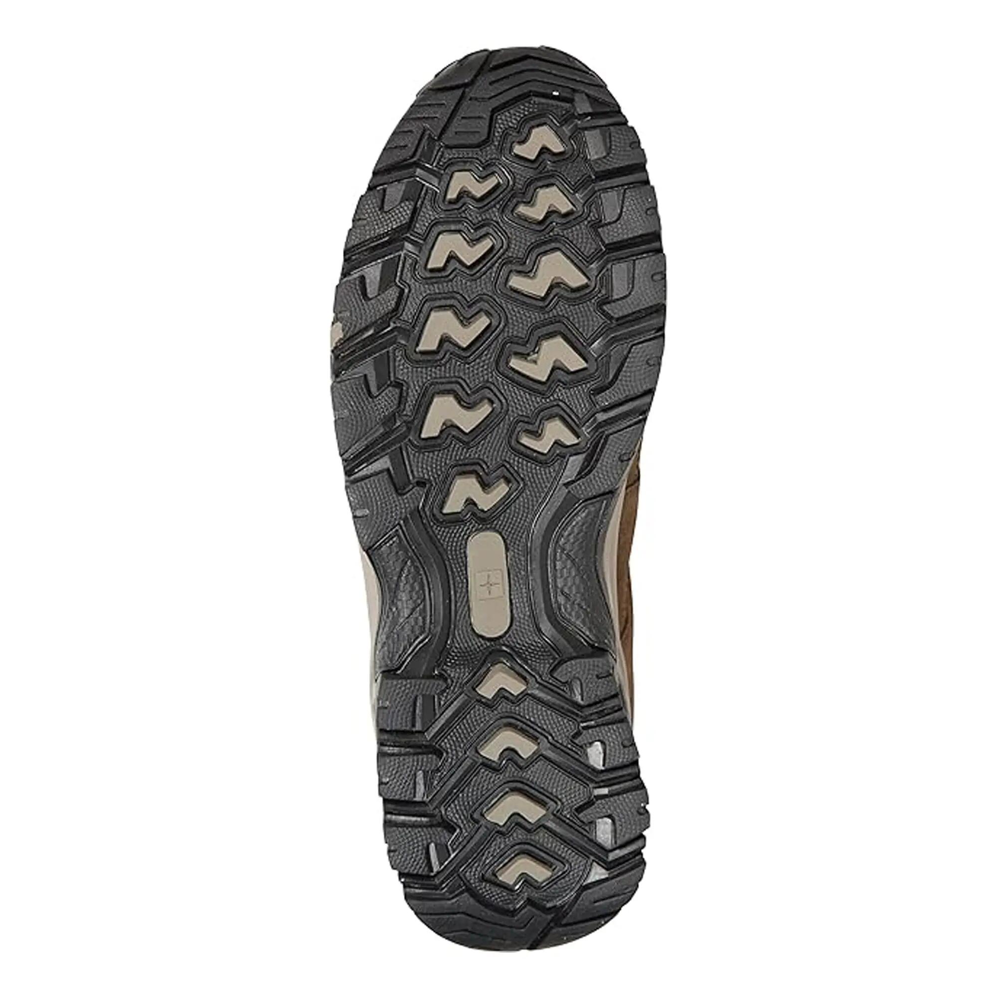 Mens Voyage Suede Waterproof Walking Shoes (Brown) 5/6