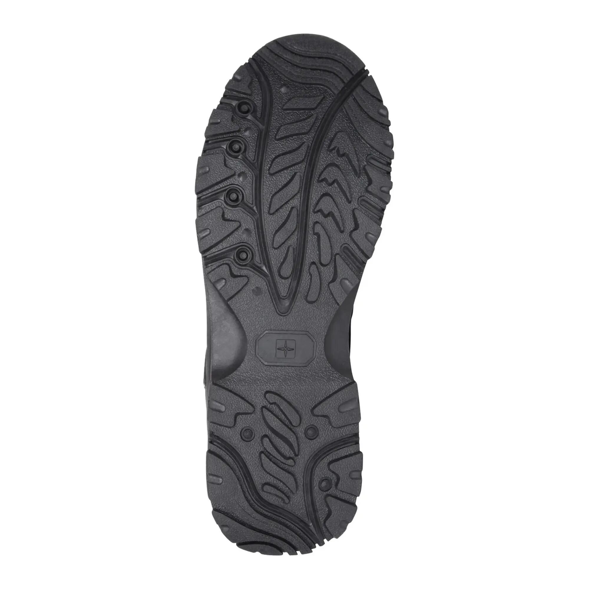 Mens Adventure Waterproof Walking Shoes (Dark Grey) 5/6
