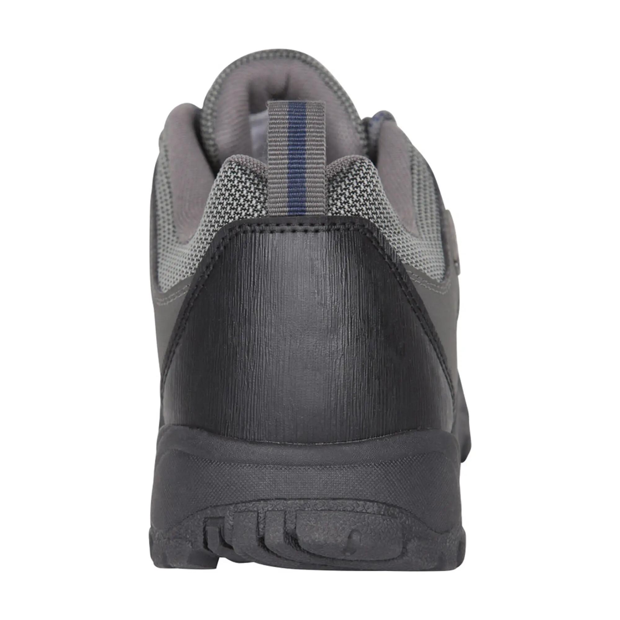 Mens Adventure Waterproof Walking Shoes (Dark Grey) 2/6