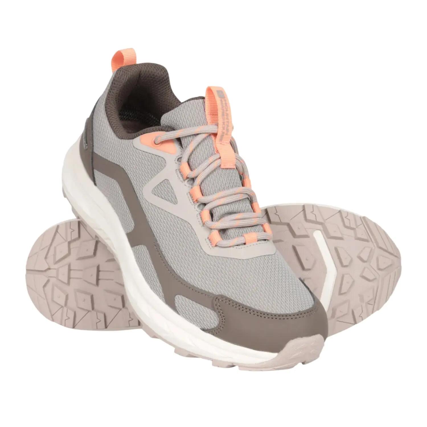 Womens/Ladies Magnitude Outdoor Waterproof Walking Trainers (Light Brown) 6/6