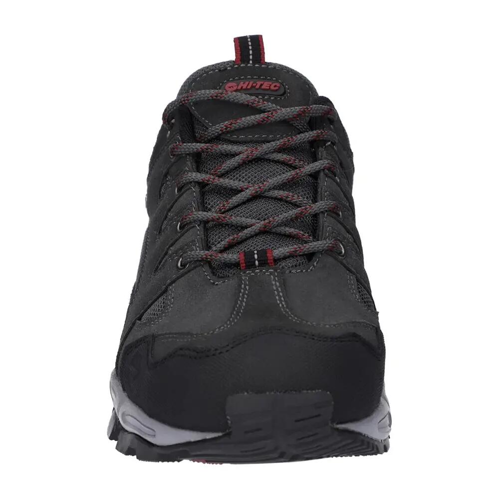 Wanderschuhe "Auckland Lite", Wildleder Herren Graphitgrau/Dunkelrot 5/5