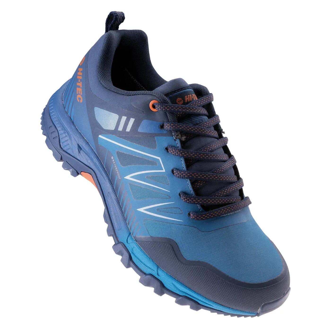 Baskets FAVET Homme (Bleu Marine / Bleu / Orange Foncé) 6/6