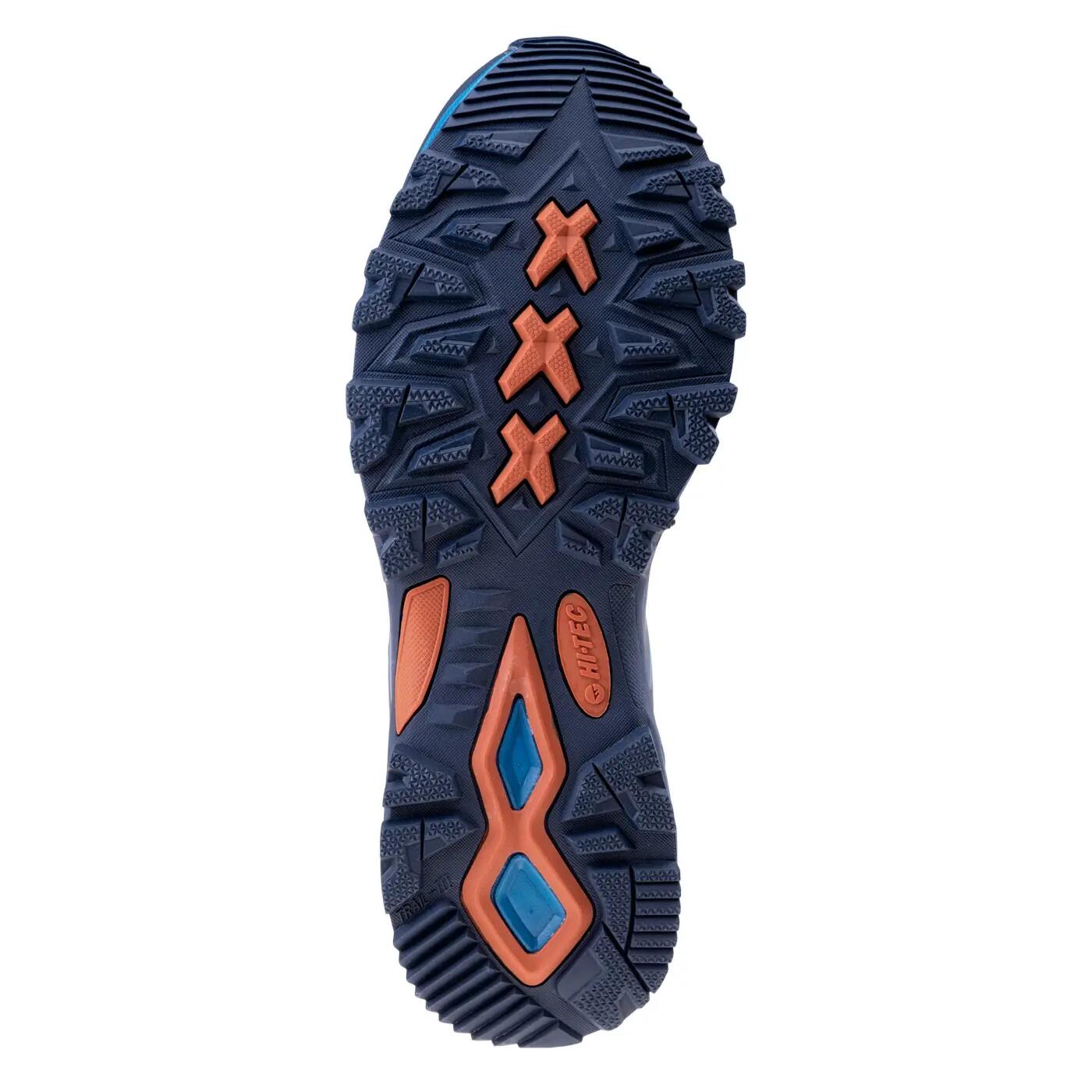 Baskets FAVET Homme (Bleu Marine / Bleu / Orange Foncé) 5/6