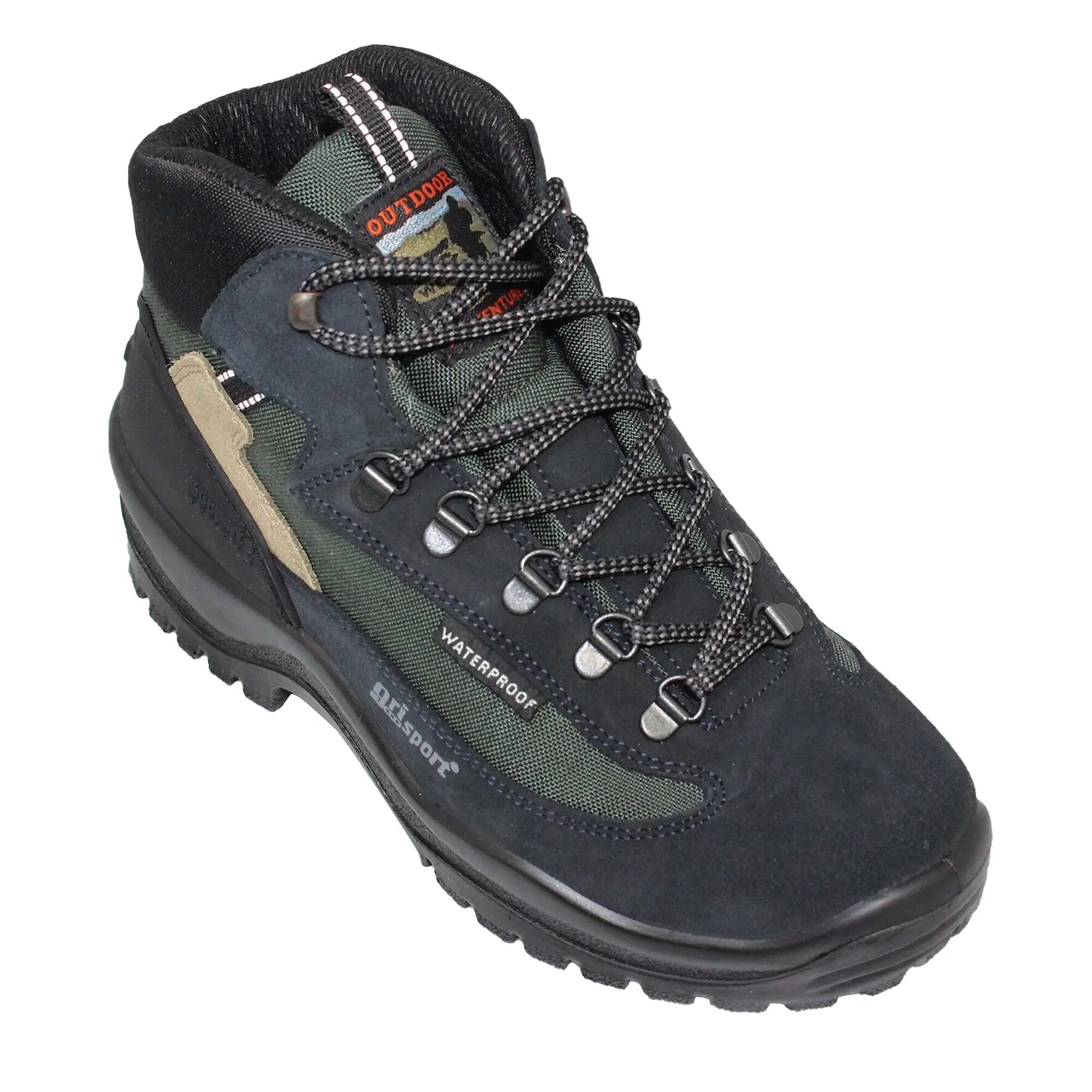 Wanderstiefel "Wolf", Wildleder Herren Marineblau 6/6