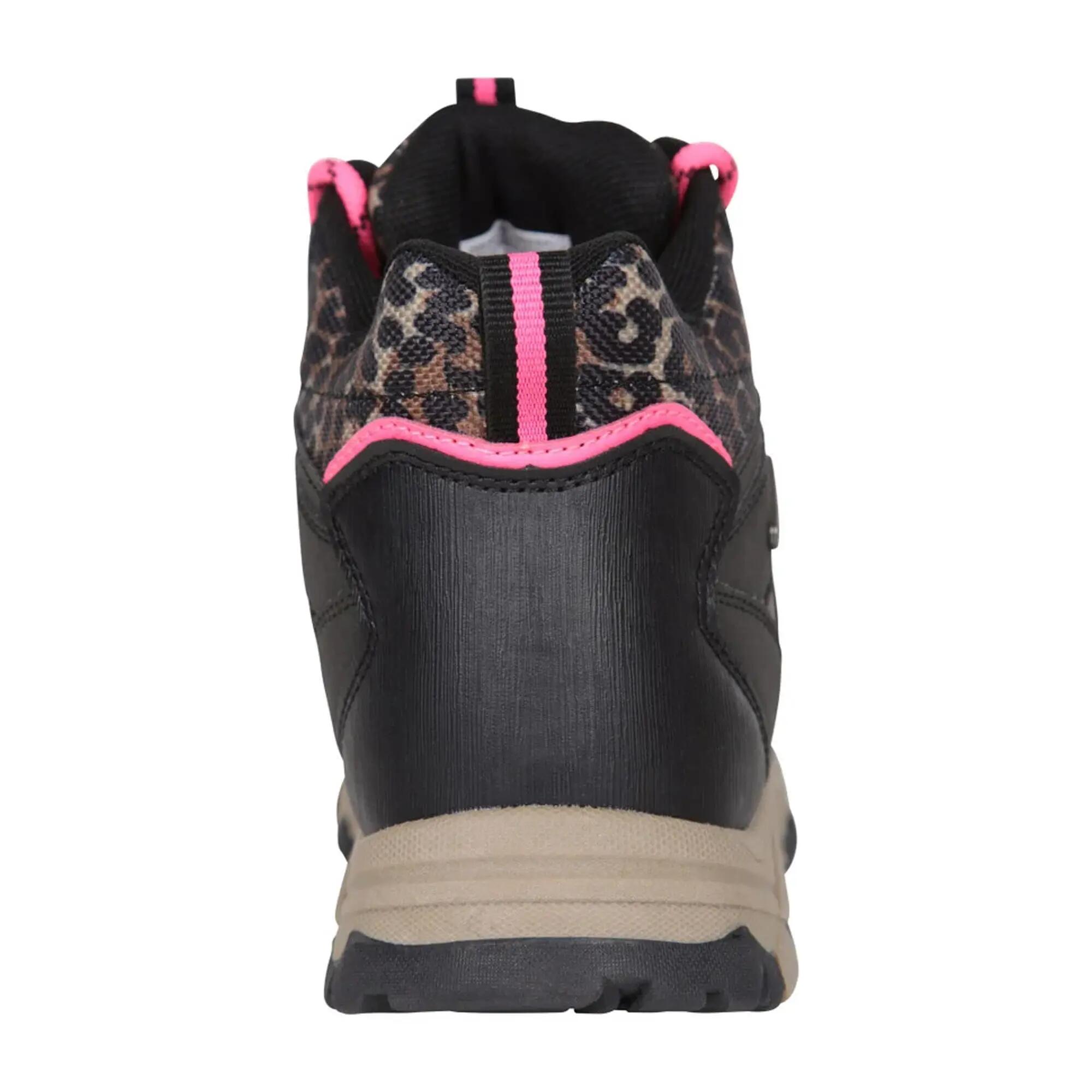 Stivali Da Neve Stampato Bambini Mountain Warehouse Adventurer Rosa Acceso 2/5
