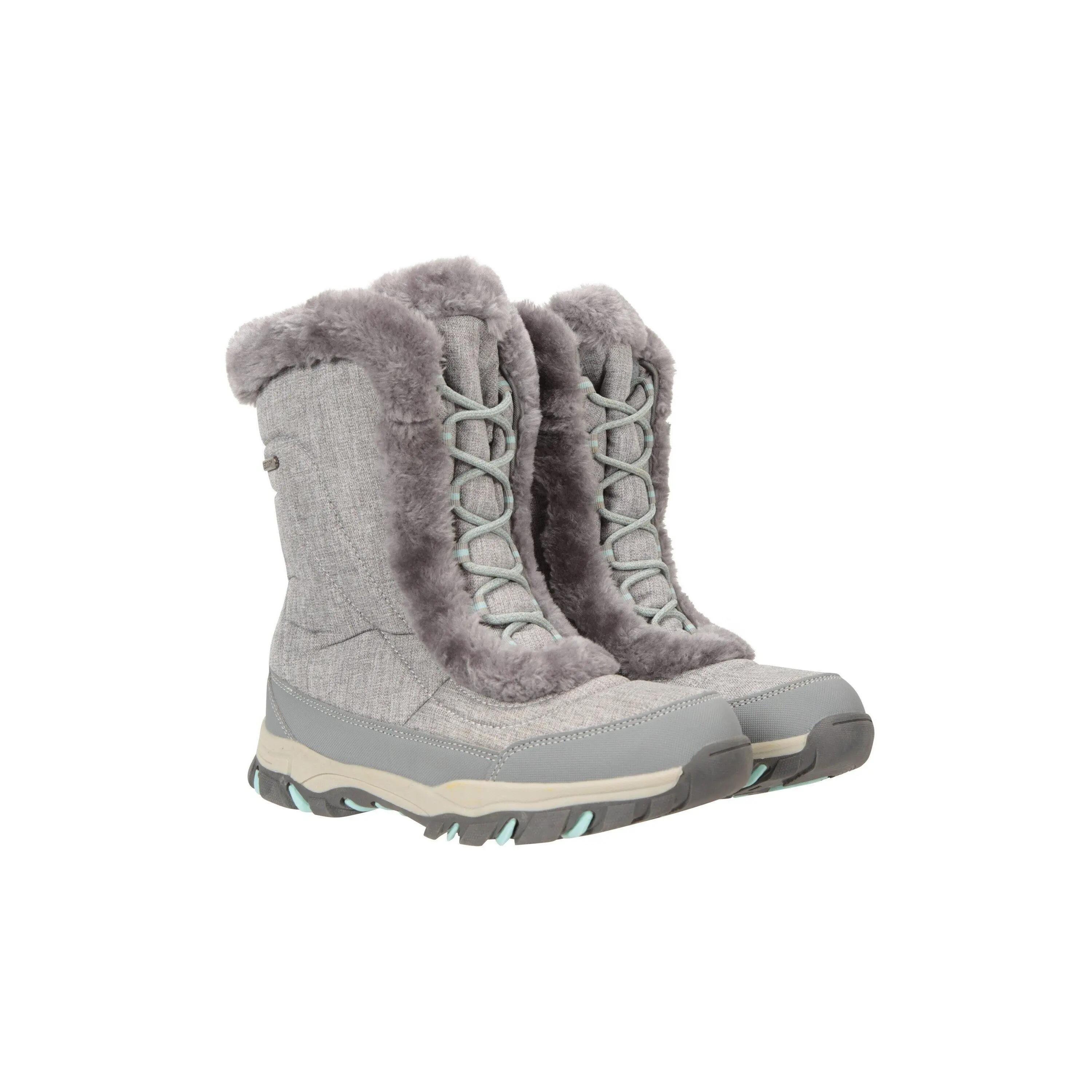 Womens/Ladies Ohio Snow Boots (Mint) 6/6