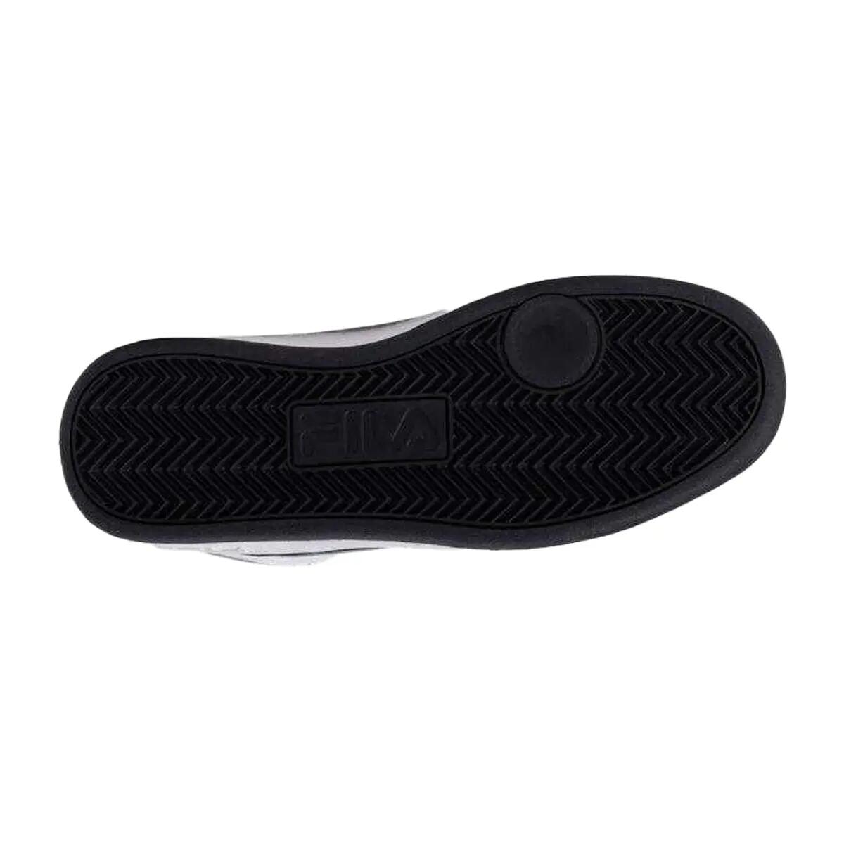 Scarpe Sportive PelleUomo Fila Sevaro Bianco Nero 5/6