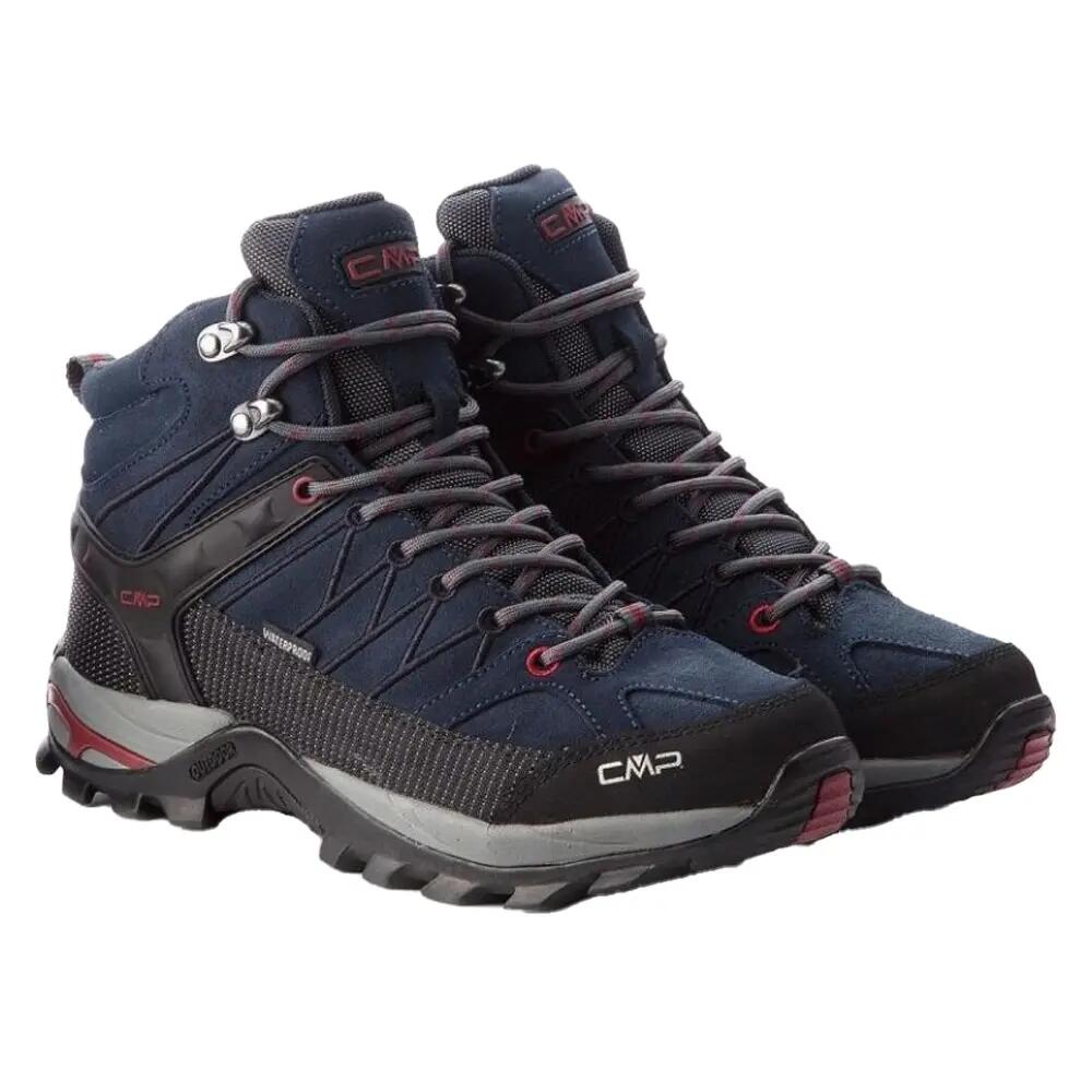 Botas a los Tobillos de Cueros Rigel para Hombre Azul Marino 6/6