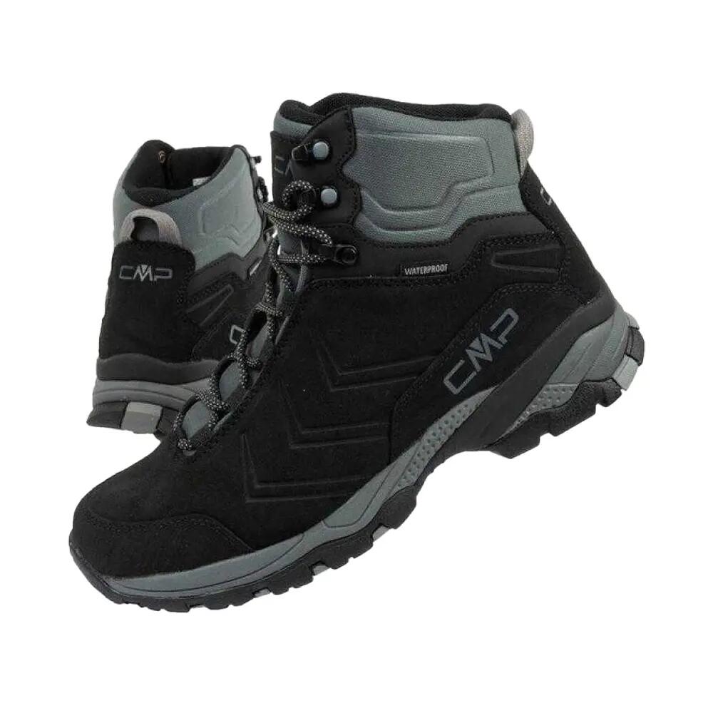 Botas a los Tobillos de Cueros Melnick para Hombre Negro 5/6