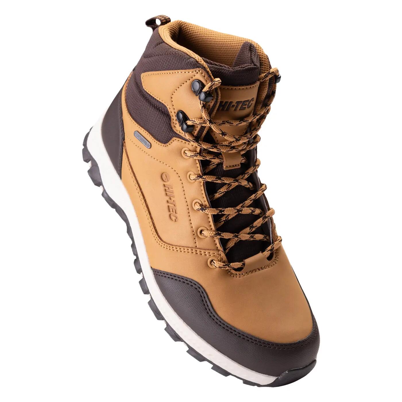 Heren Hirol Waterdichte Halfhoge Enkellaarsjes (Camel/Bruin/Beige) 6/6