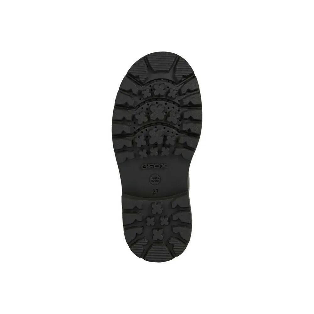 Scarpe Per Andare A Scuola Pelle Ragazzi Geox Shaylax Nero 5/5