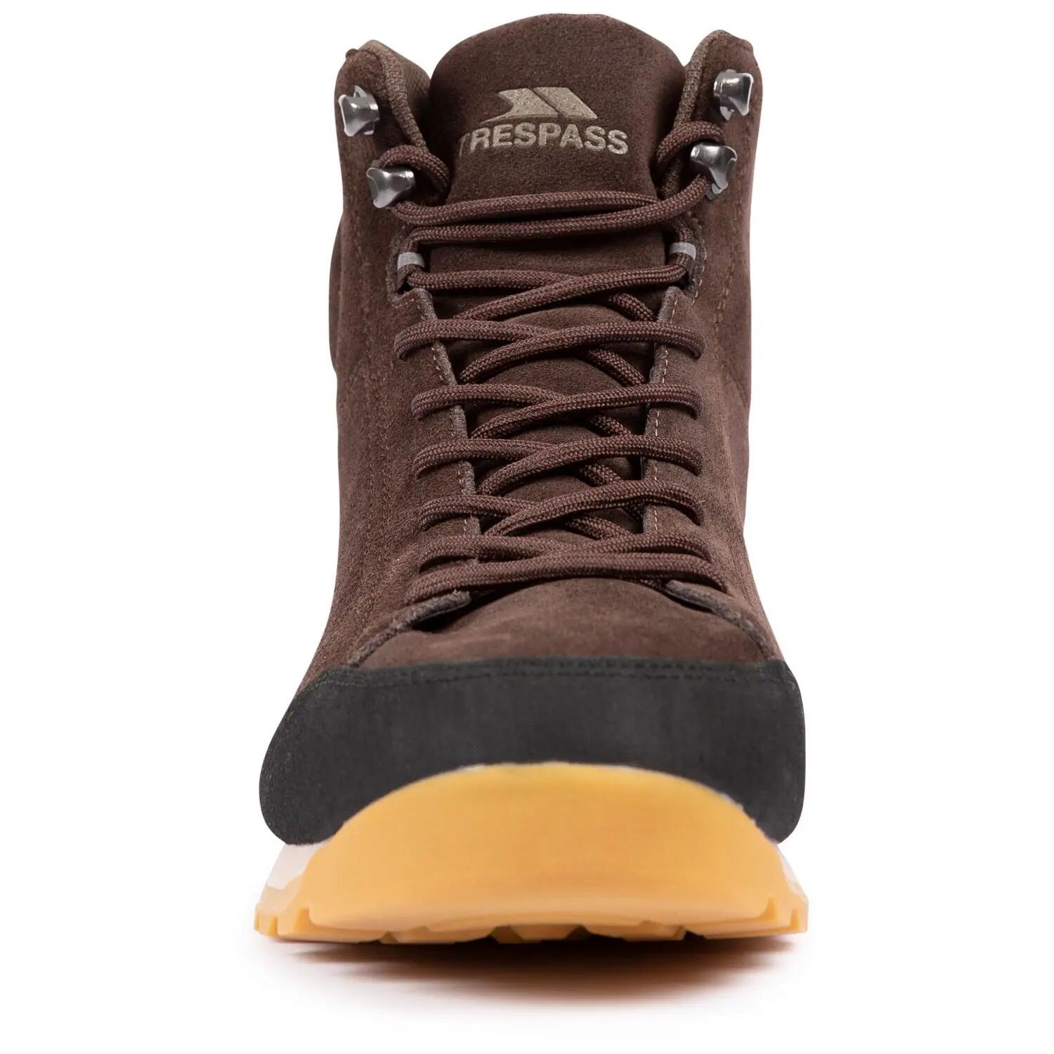 Botas de Senderismo de Ante Gale con Cordones para Hombre Marrón Oscuro 7/7