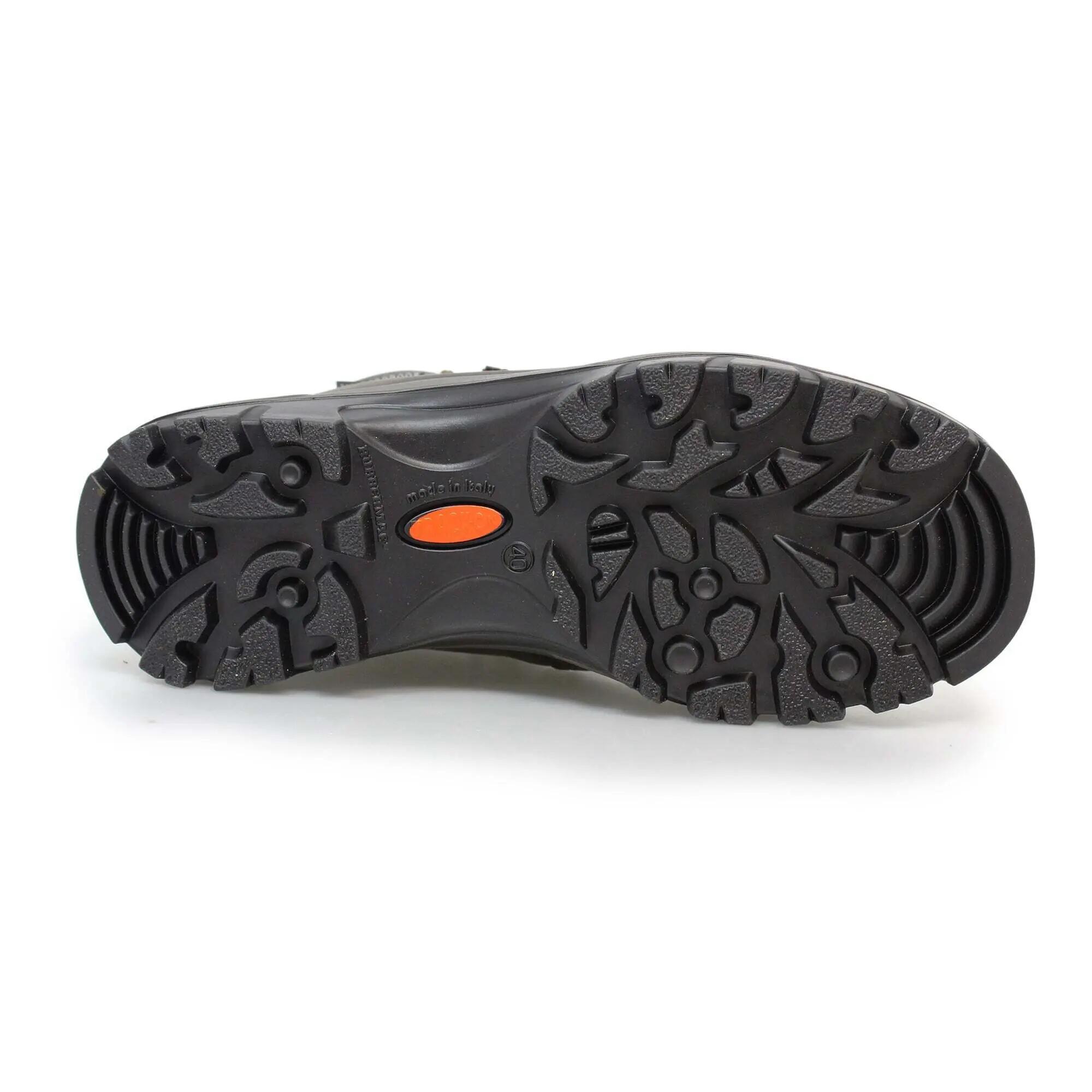 Scarponcini Da Trekking Pelle Cerata Uomo Grisport Peaklander Marrone 6/6