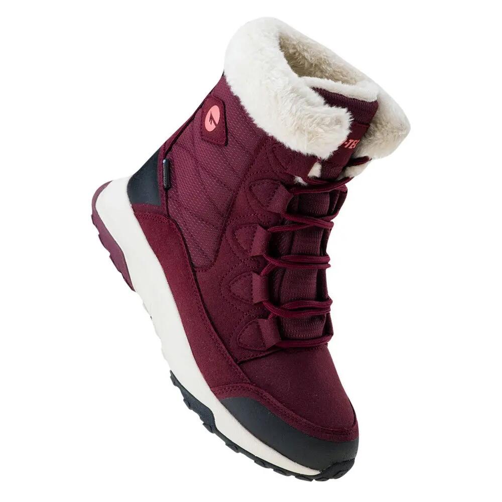 Scarponcini Da Passeggio Donna Hi-Tec Mestia Rosa Scuro Anguria Beige 6/6