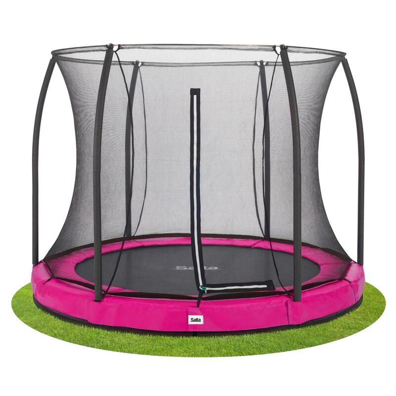Trampoline - Sol Comfort Edition - 213 cm - Rond Rose