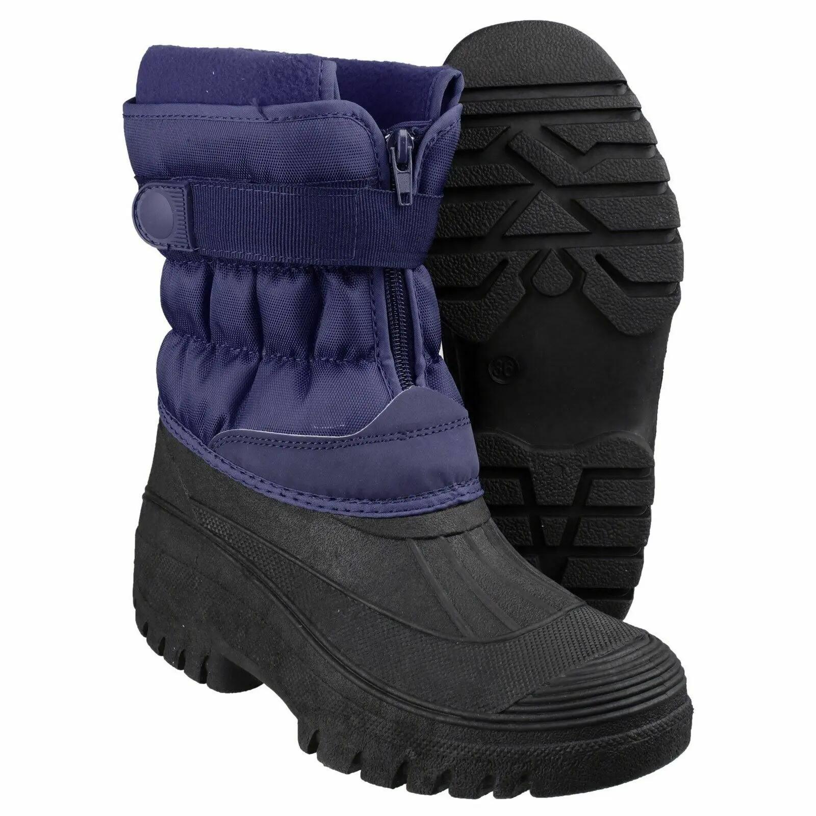Chase Schnee Stiefel Herren Marineblau 6/6