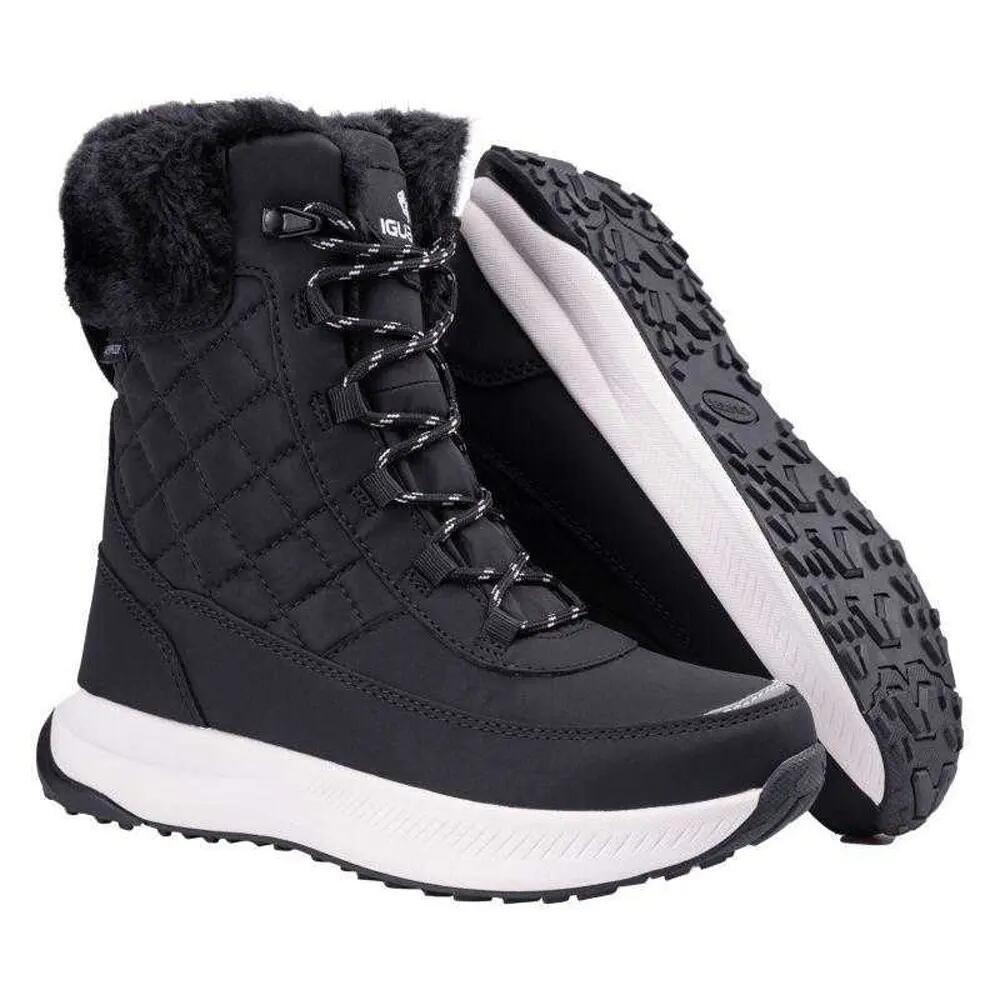 Dames Ivory Sneeuwlaarzen (Zwart) 7/7