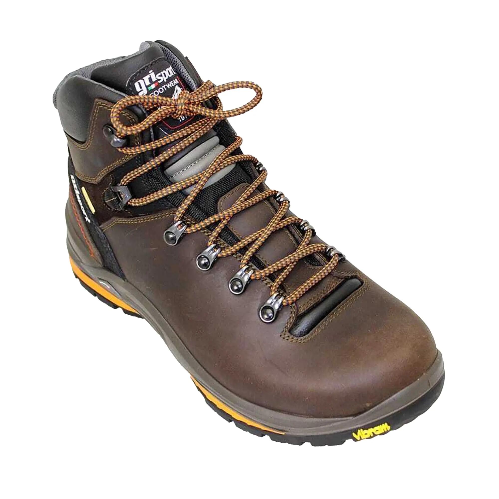 Wanderstiefel "Saracen", Gewachstes Leder Herren Braun/Schwarz 5/5