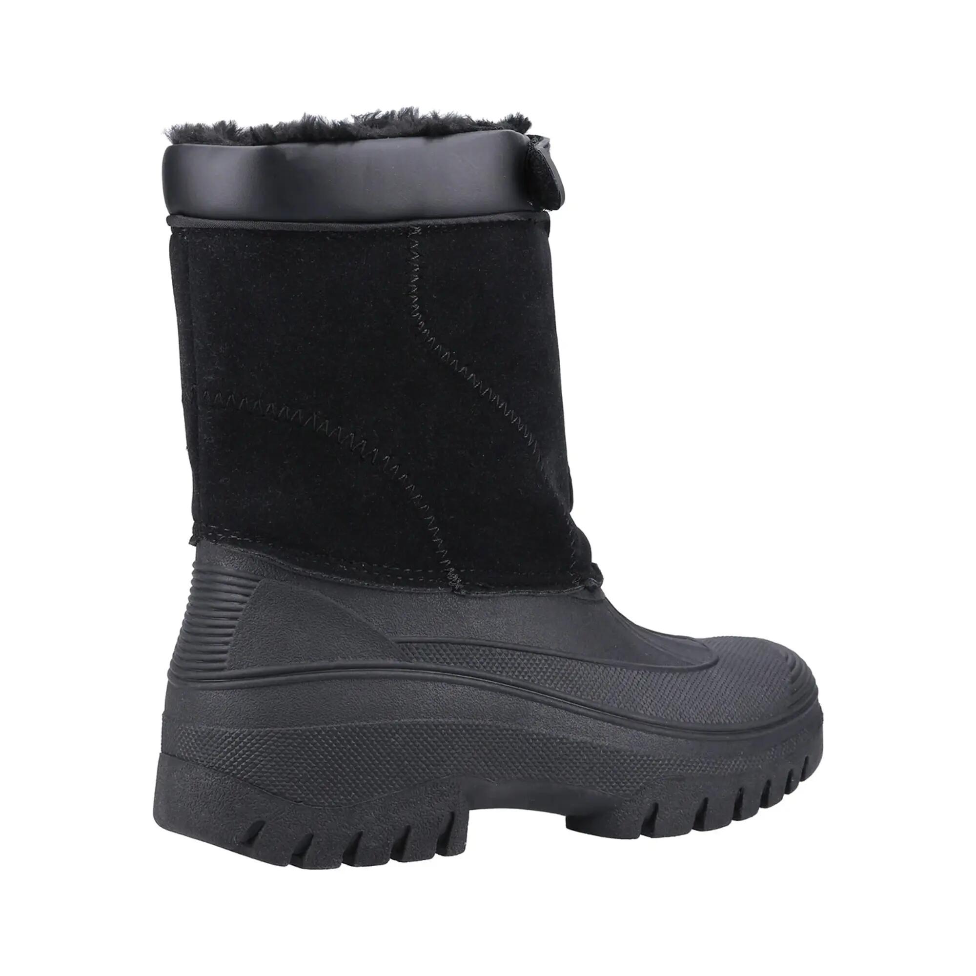 Venture wasserfeste Winterstiefel Herren Schwarz 6/6