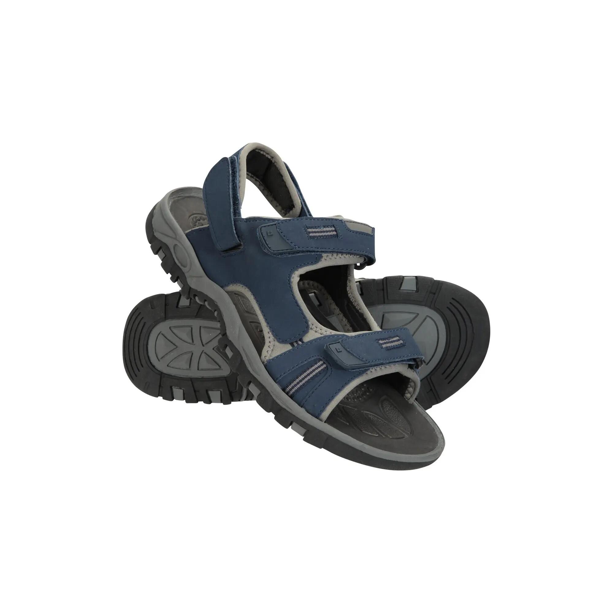 Sandales À Scratch Homme (Gris Foncé) 6/6